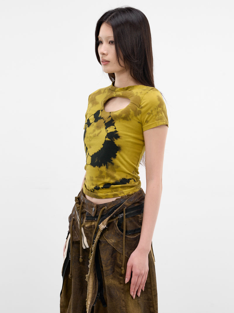 Slim Donut Cut-Out Tie-Dye Tee (11510690903-MULTI)