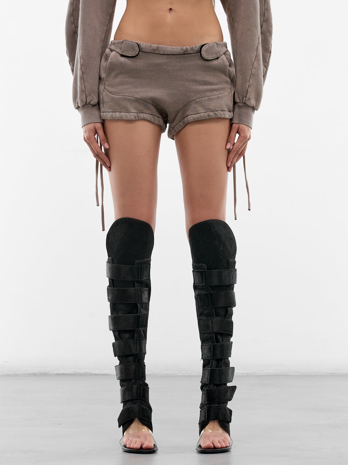 Beige Jersey Raider Shorts (11520451501-BEIGE)