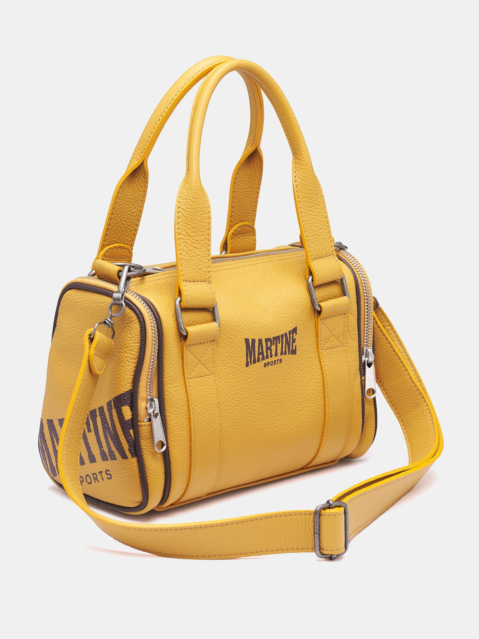 Printed Mini Duffel Bag (1199LP13303-YELLOW)