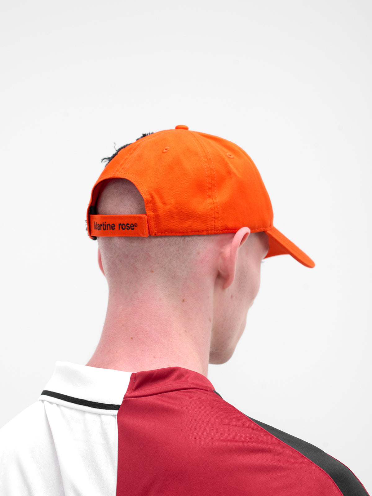 Orange Collage Distressed Cap (1217WP13200-ORANGE)