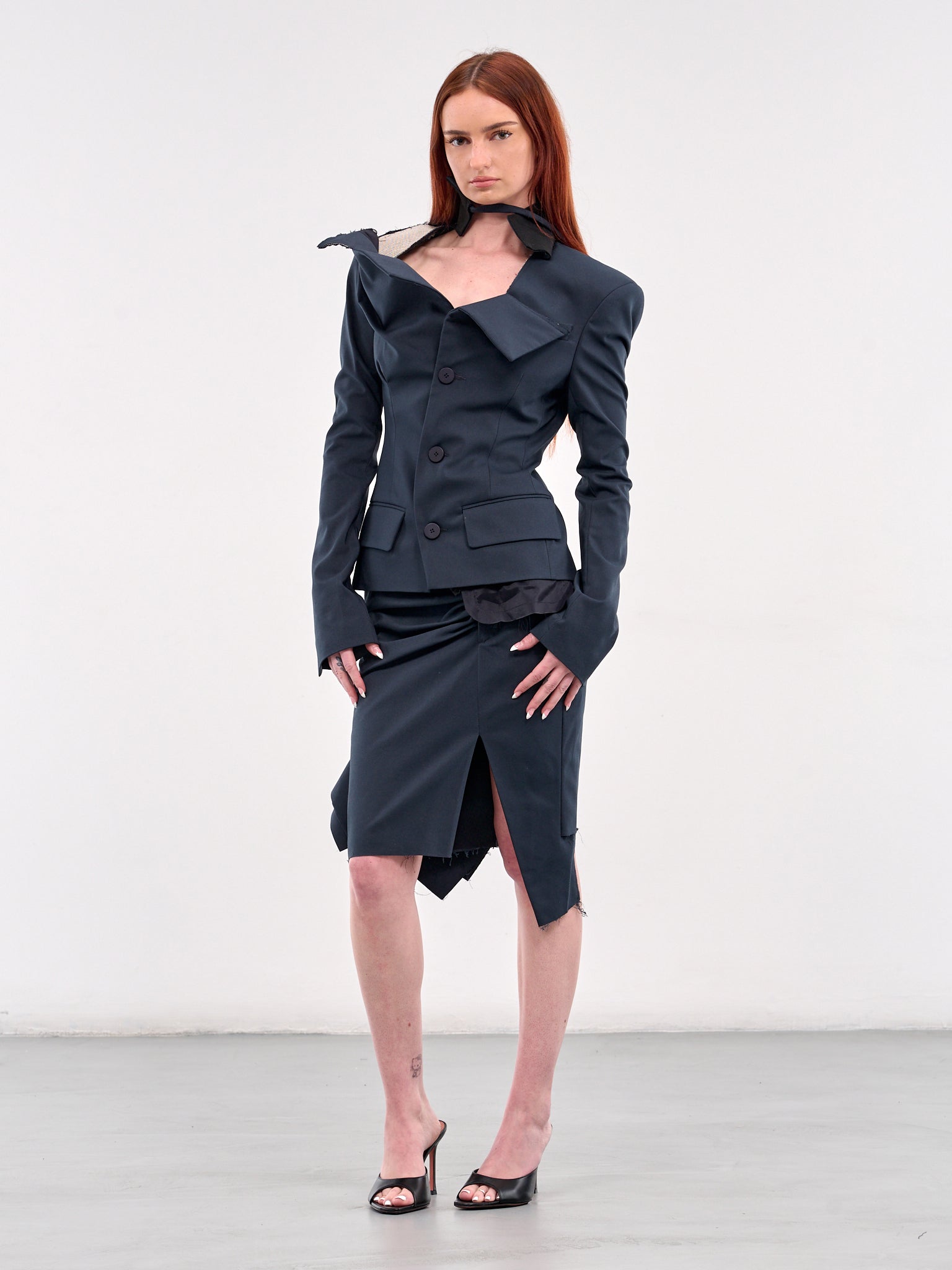Deconstructed Blazer (12360062303-BLUE)