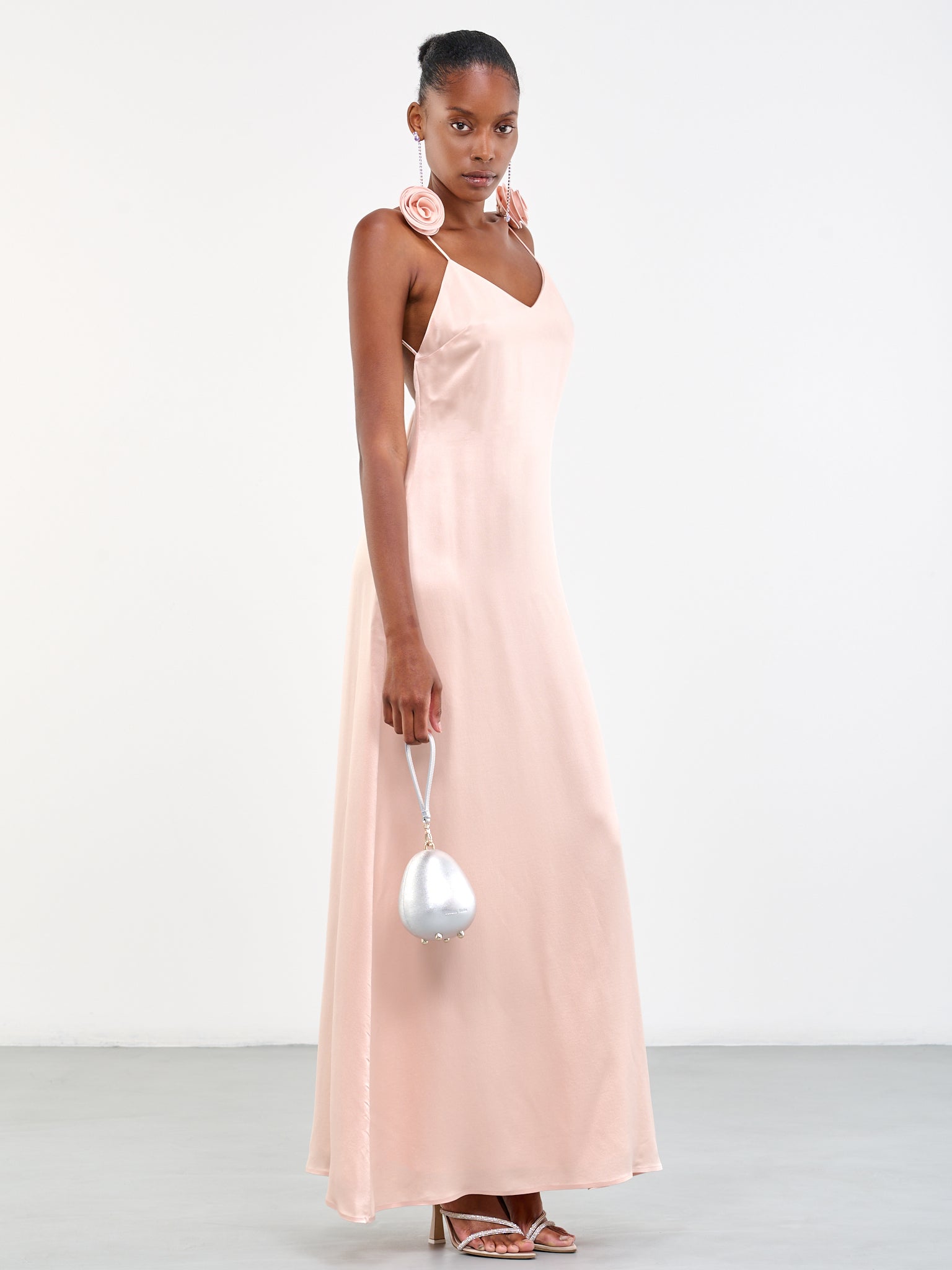 orange slip dress MAGDA BUTRYM