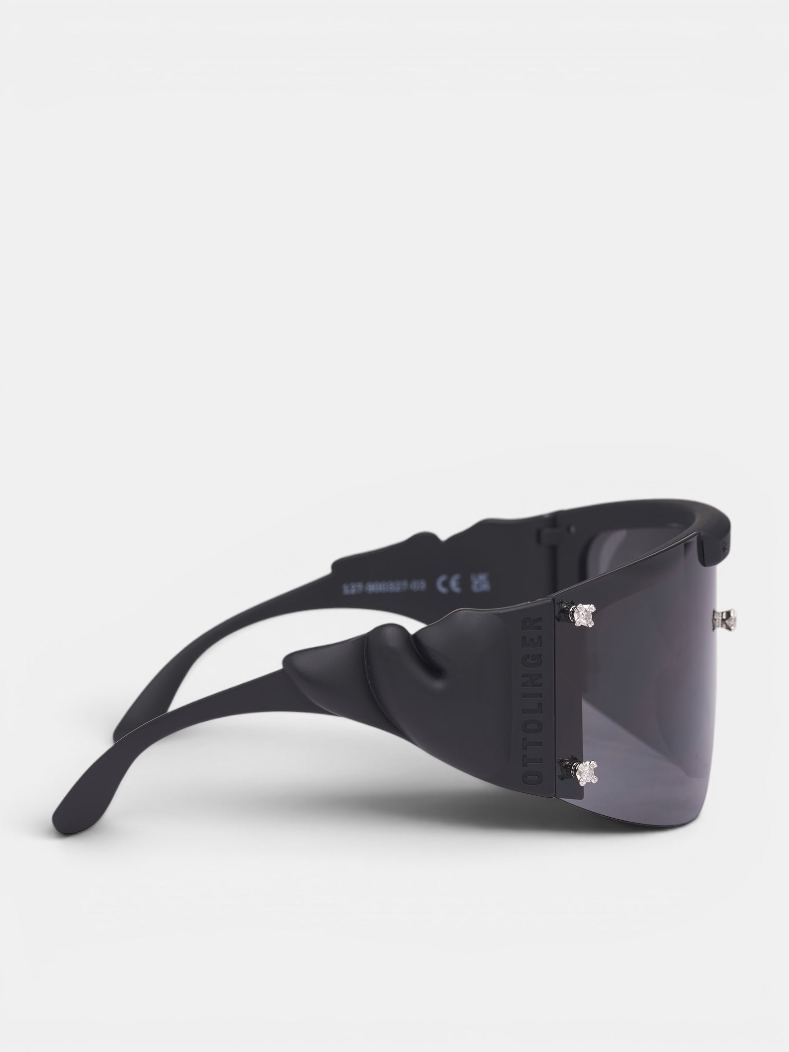 OTTOLINGER Black Knot Sunglasses | H.Lorenzo - side