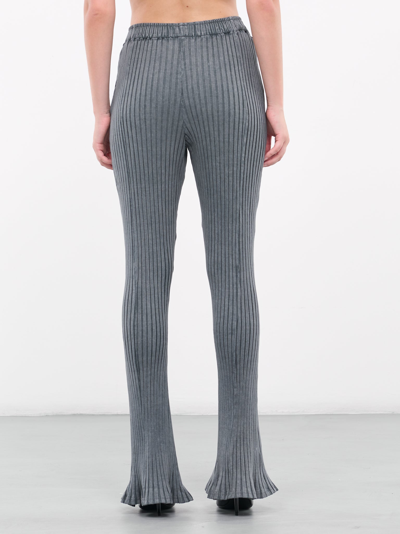 Slit Rib Trousers (133132-DARK-GREY)