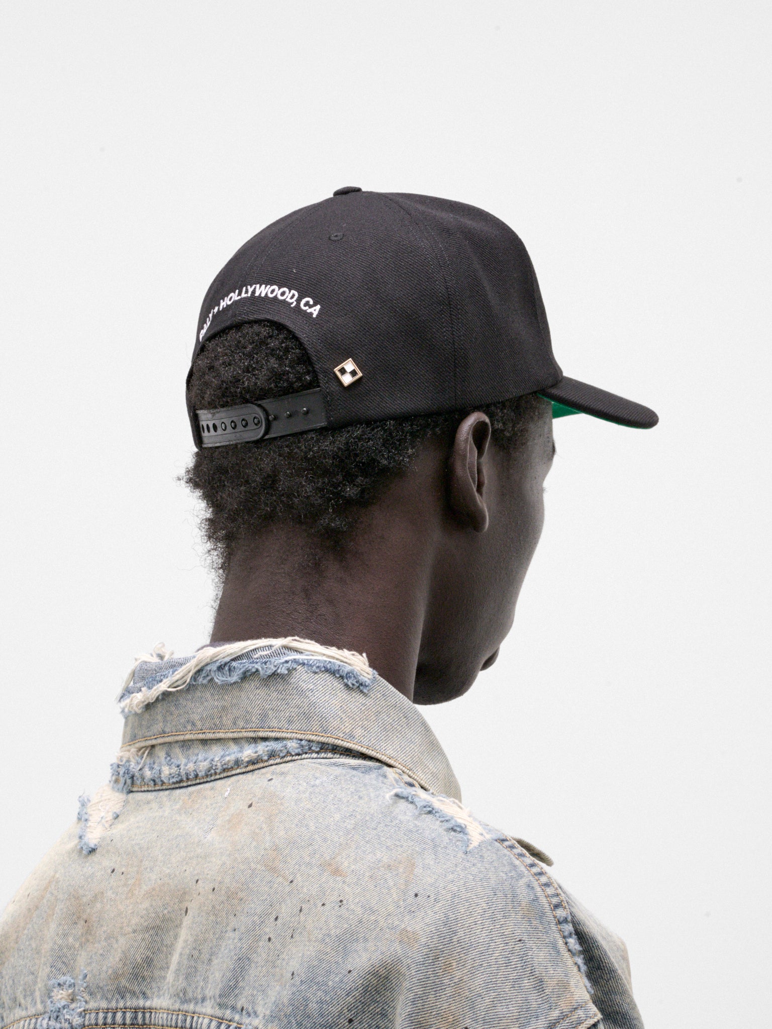 Black OJ Manson Baseball Hat (13U004Q3018BLK-BLACK)