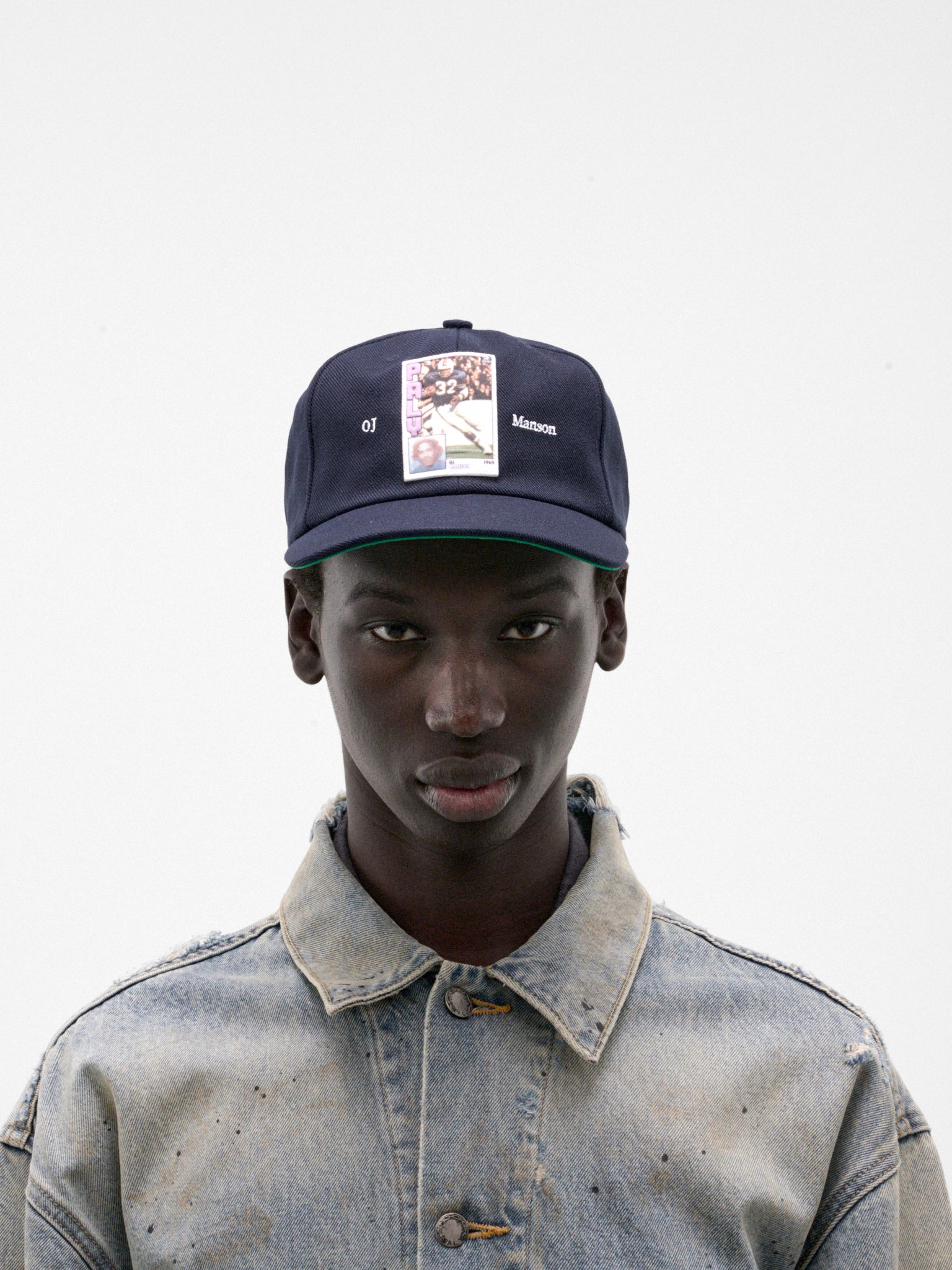 Navy OJ Manson Baseball Hat (13U004Q3018NVY-NAVY)