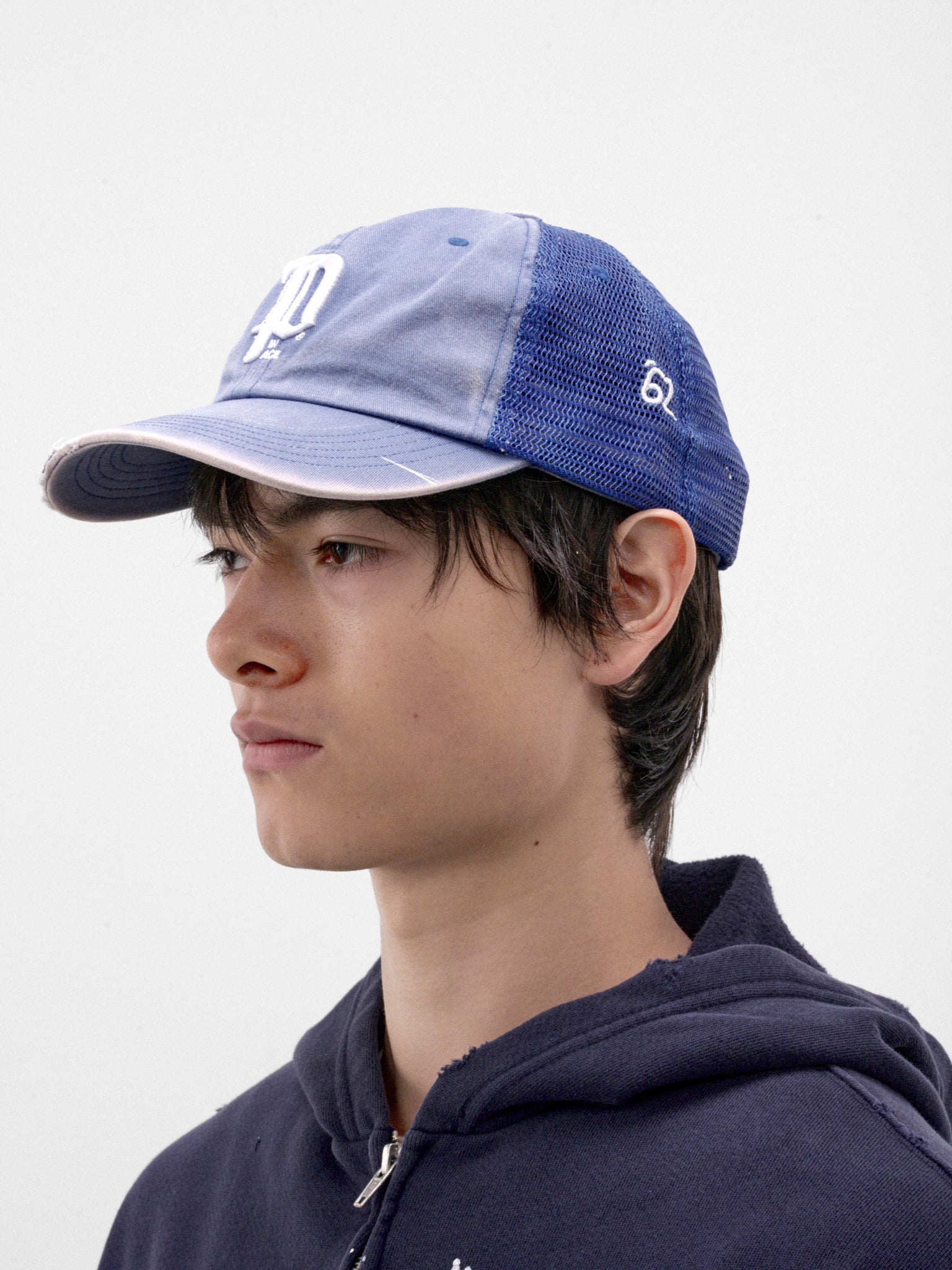 Blue RIP Baseball Hat (13U006Q3018BLU-BLUE)