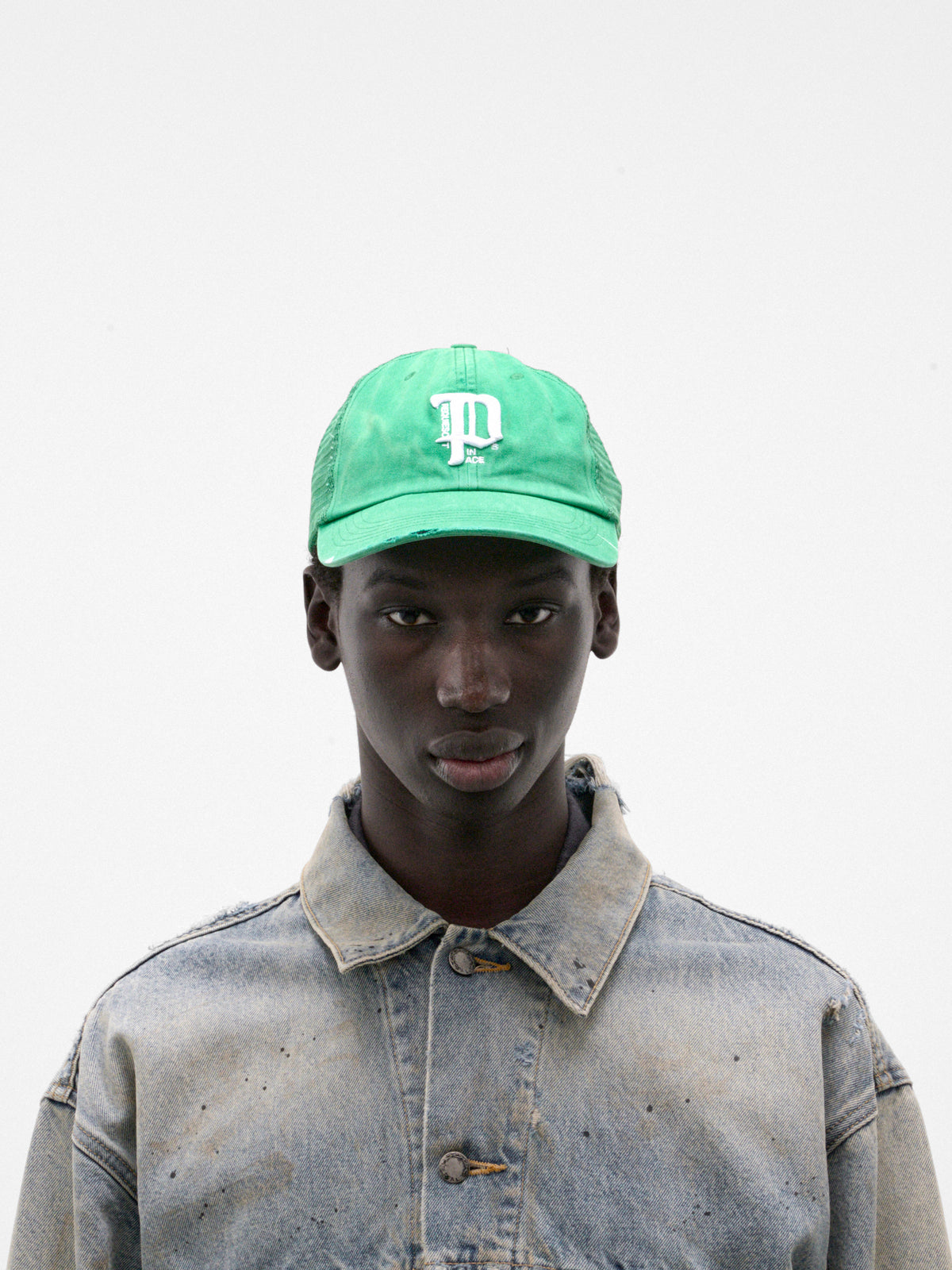 Green RIP Baseball Hat (13U006Q3018GRN-GREEN)