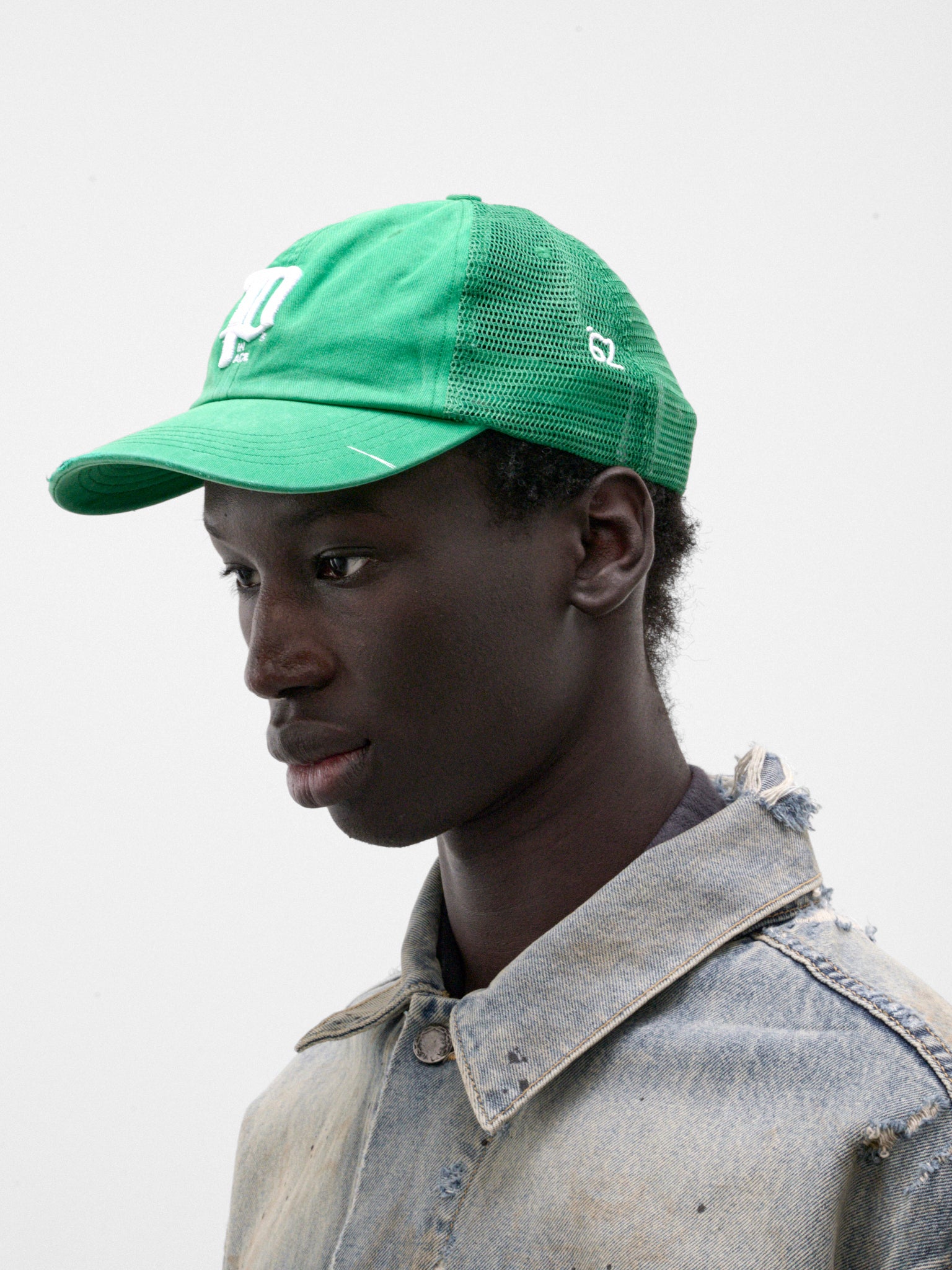 Green RIP Baseball Hat (13U006Q3018GRN-GREEN)