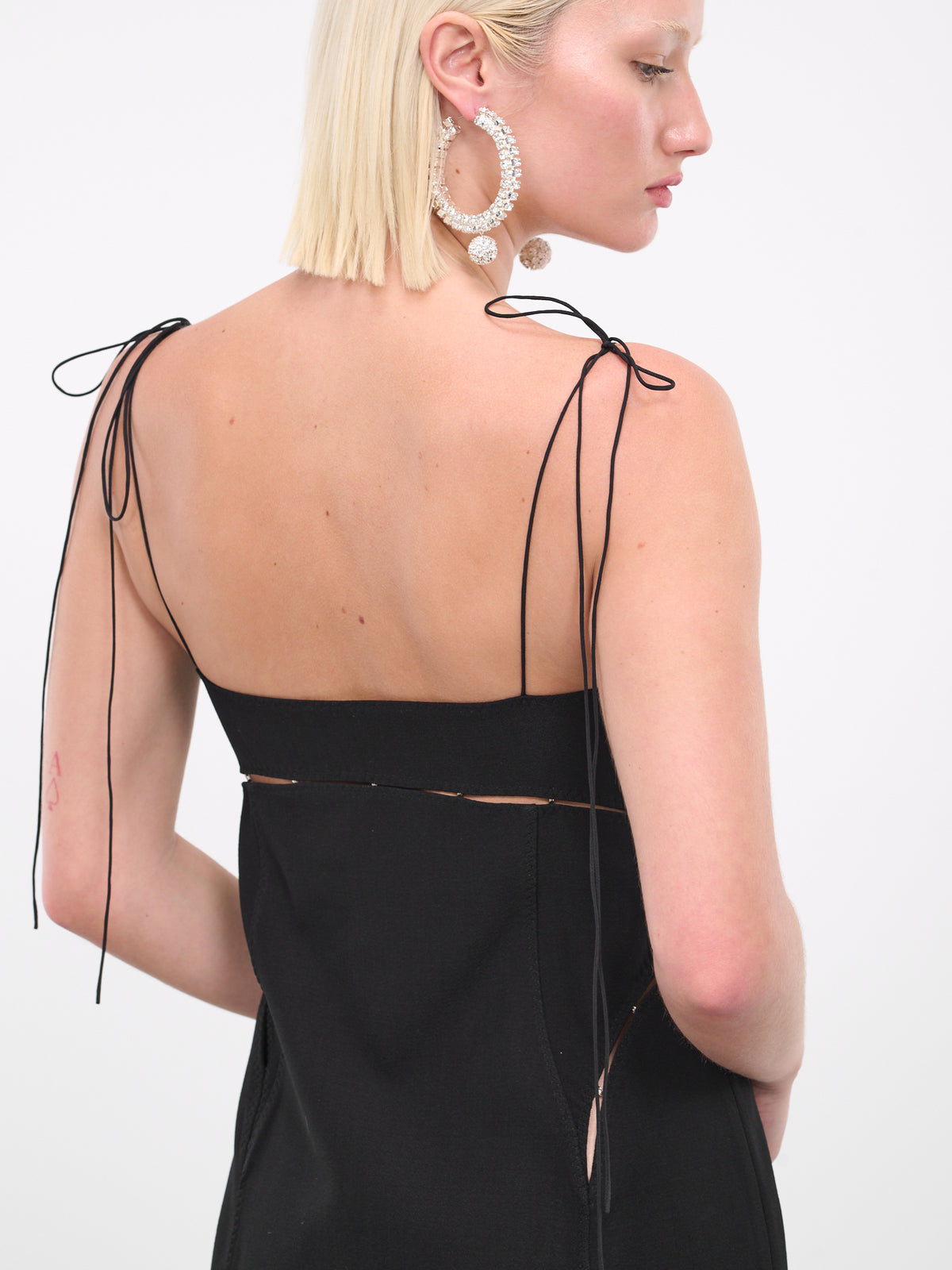 Victoria Mini Dress (14-BLACK)