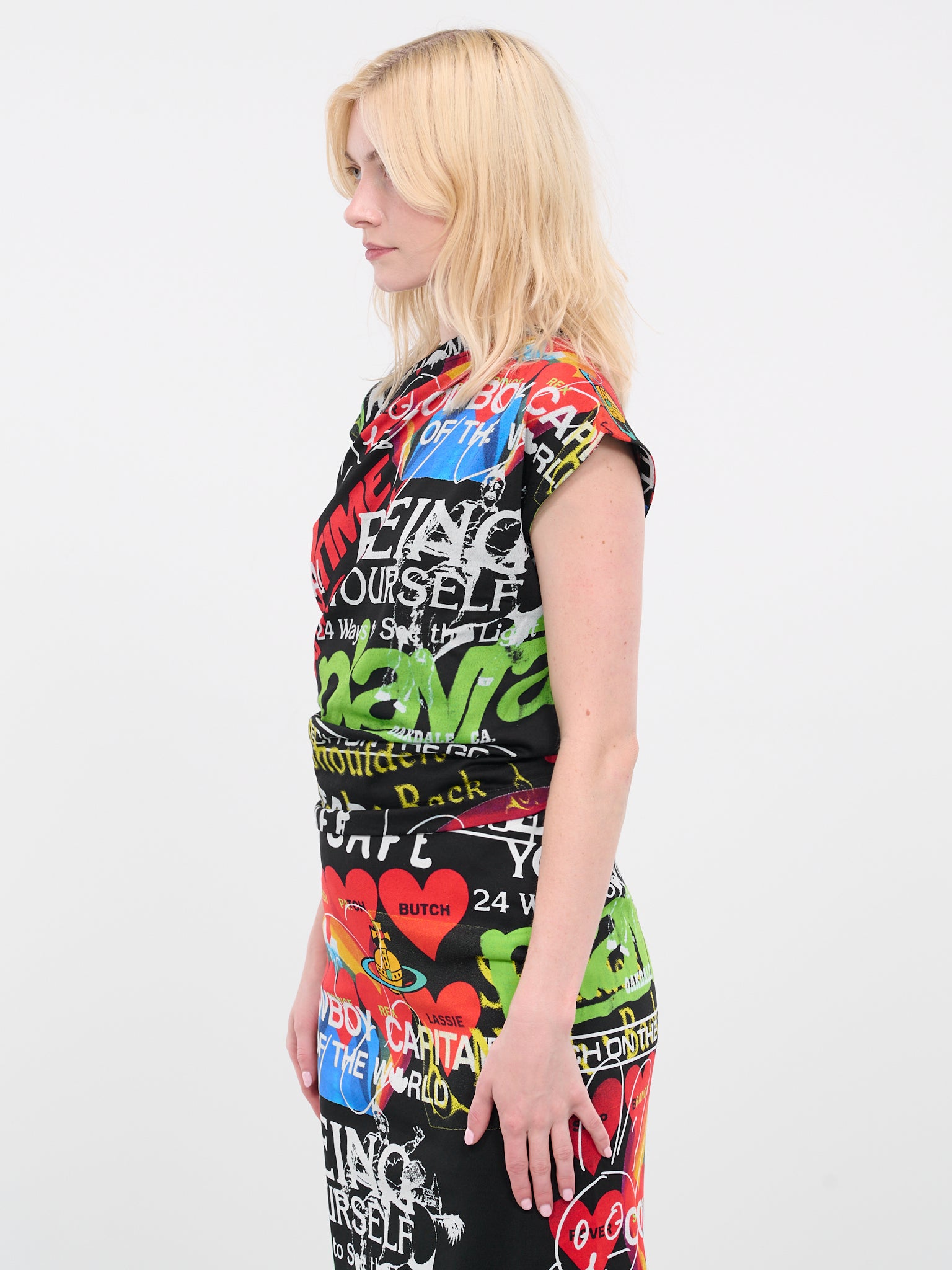 Graffiti Hebo Top (1504000A-J0057-O301-BLACK)