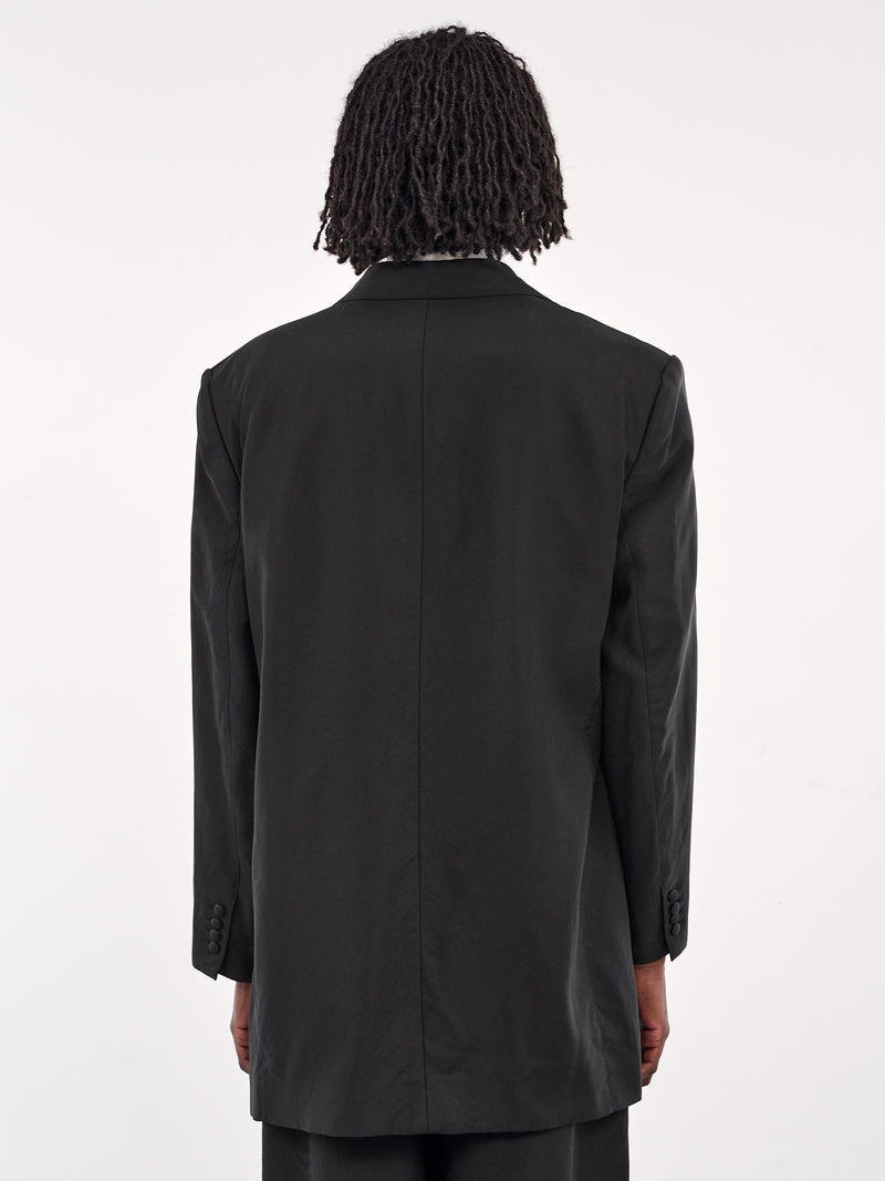 Rayon Doeskin S1B Jacket (1525101004-BLACK)