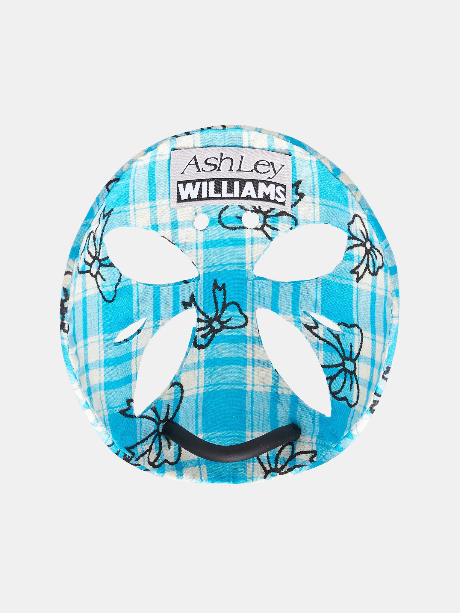 Butterfly Visage Mask (156-BLUE-CHECK)