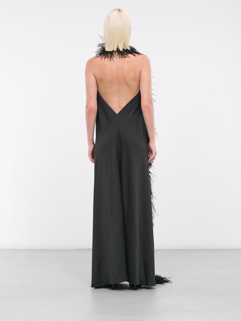 Rouge Maxi Dress (16-BLACK)