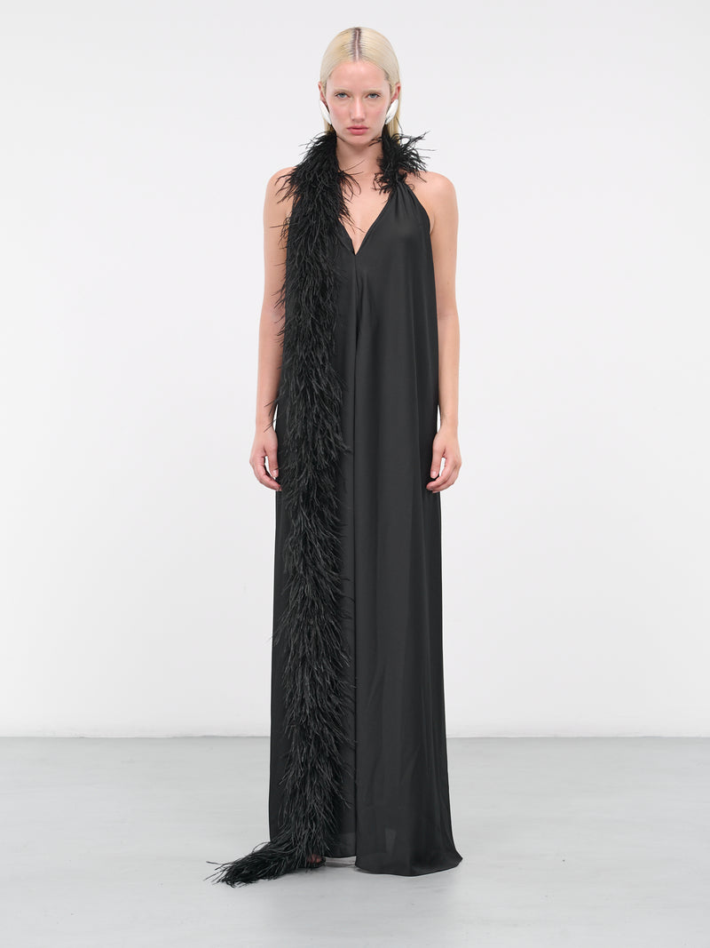 Rouge Maxi Dress (16-BLACK)