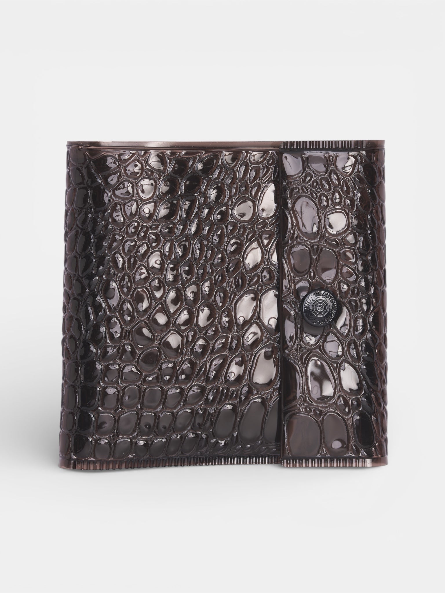 Nothing To Hide Embossed Wallet (1626512001-DEEP-BLACK)