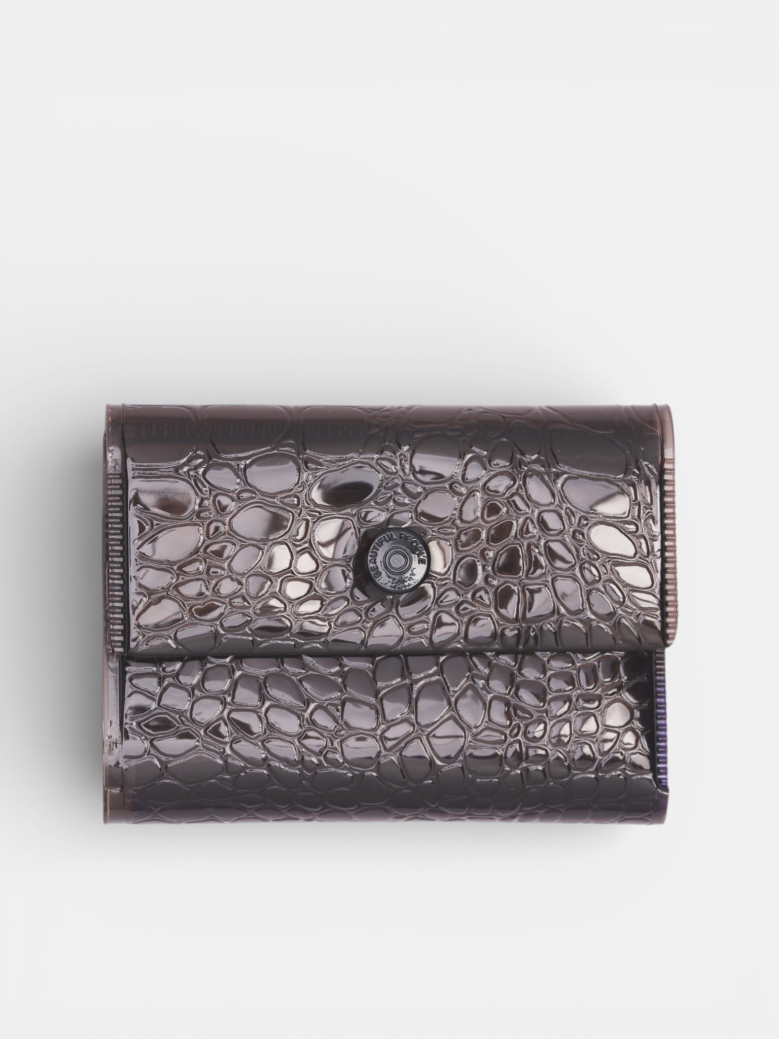 Nothing To Hide Embossed Wallet (1626512003-BLACK)