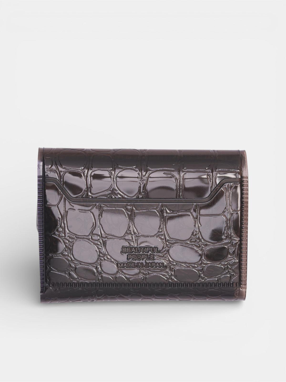 Nothing To Hide Embossed Wallet (1626512003-BLACK)