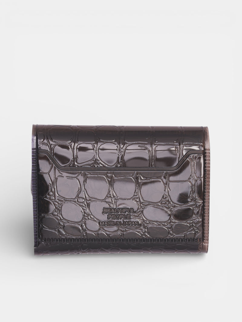 Nothing To Hide Embossed Wallet (1626512003-BLACK)