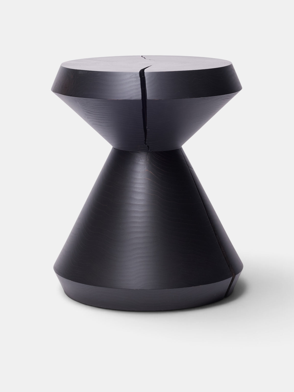 Toshiaki Umemoto Black Hourglass Stool (STOOL#2)