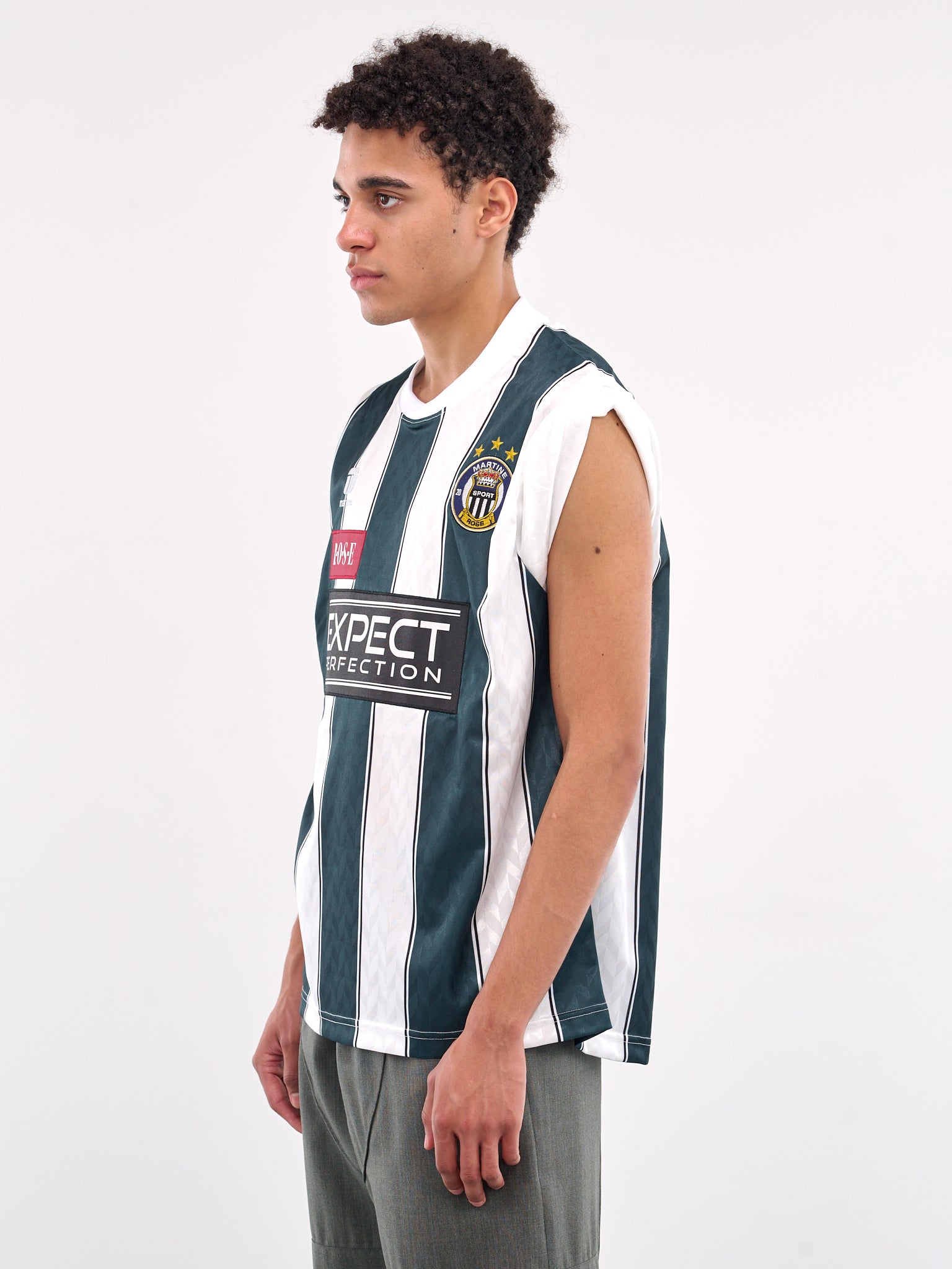 Sleeveless Sports Jersey (177JT07023-WHITE)