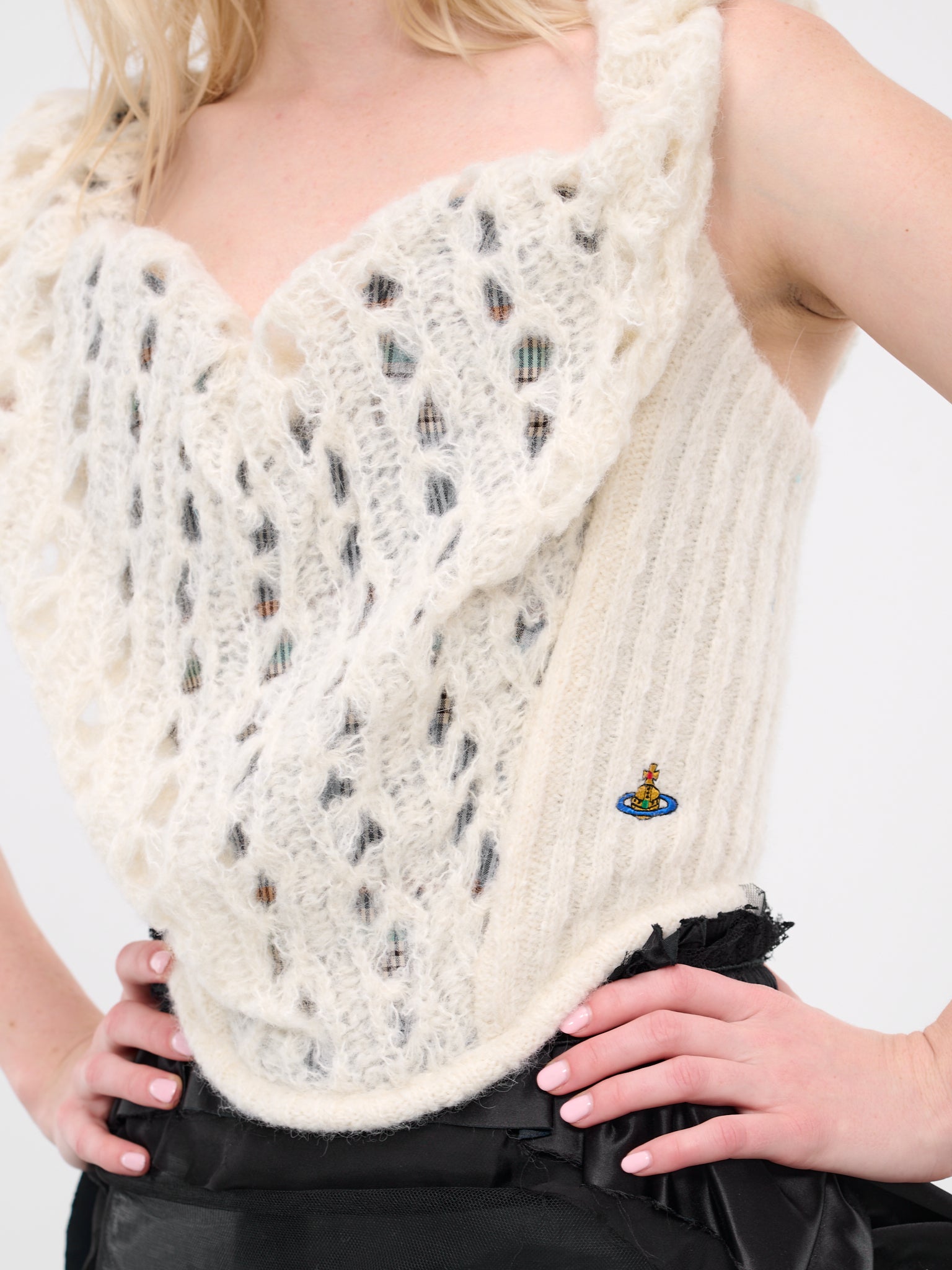 Knit Bustier (1803003B-Y0013-A405-CREAM)