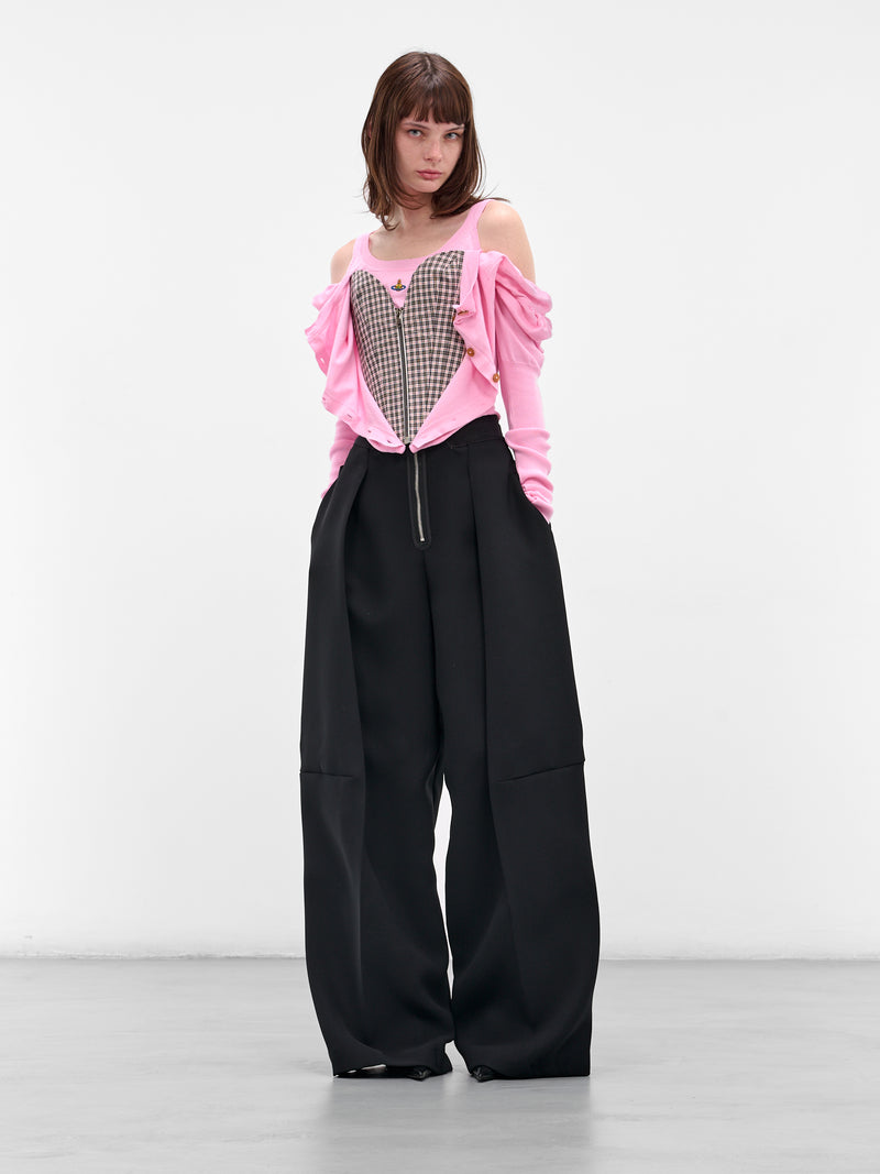 Pink Bea Corset Cardigan (1803002V-Y001V-G401-PINK)