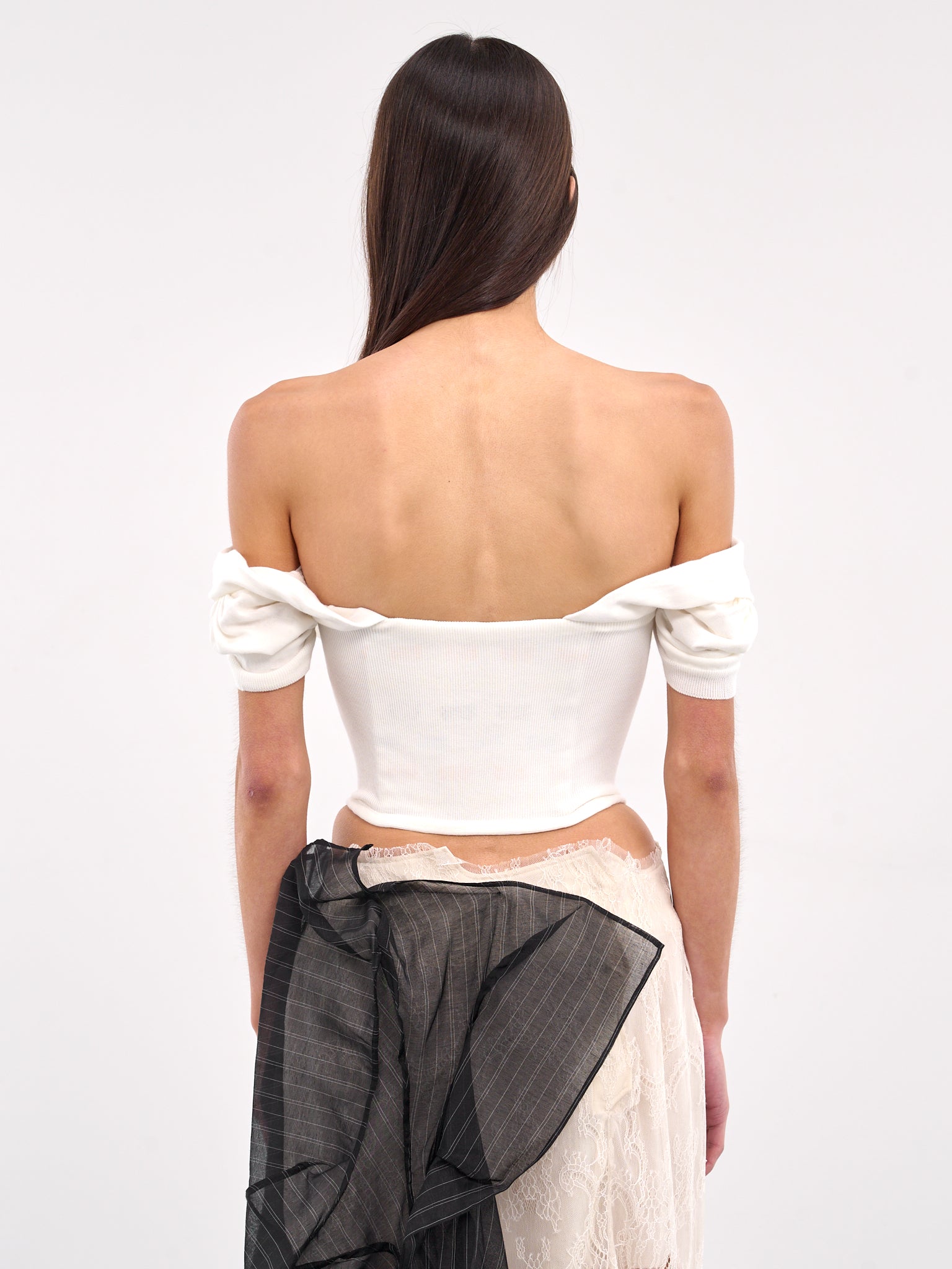 Bea Corset Cardigan (18030063-Y003F-BEA-WHITE)