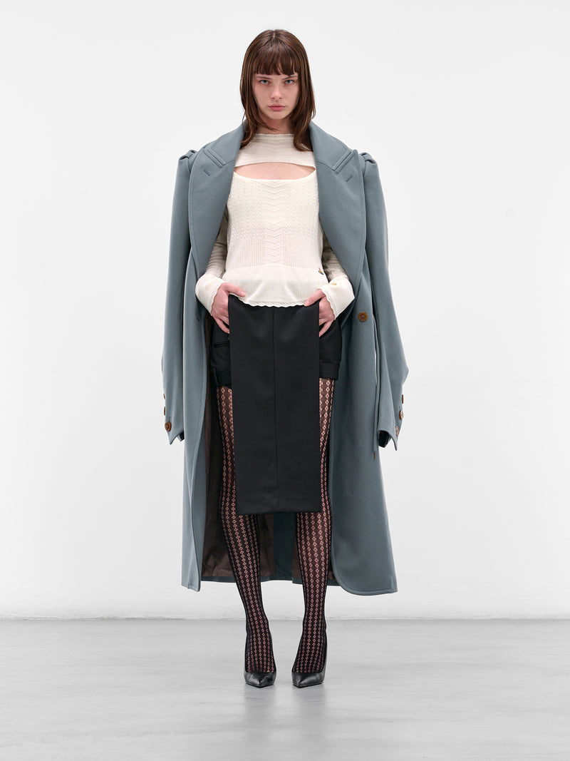 White Maria Corset Top (1803006L-Y0006-A402-DUSTY-WHIT)