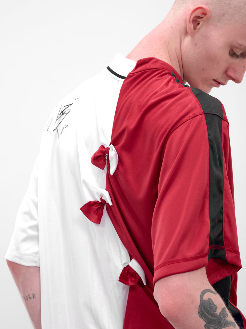 White Reconstructed Football Jersey (189JT14053-WHITE)