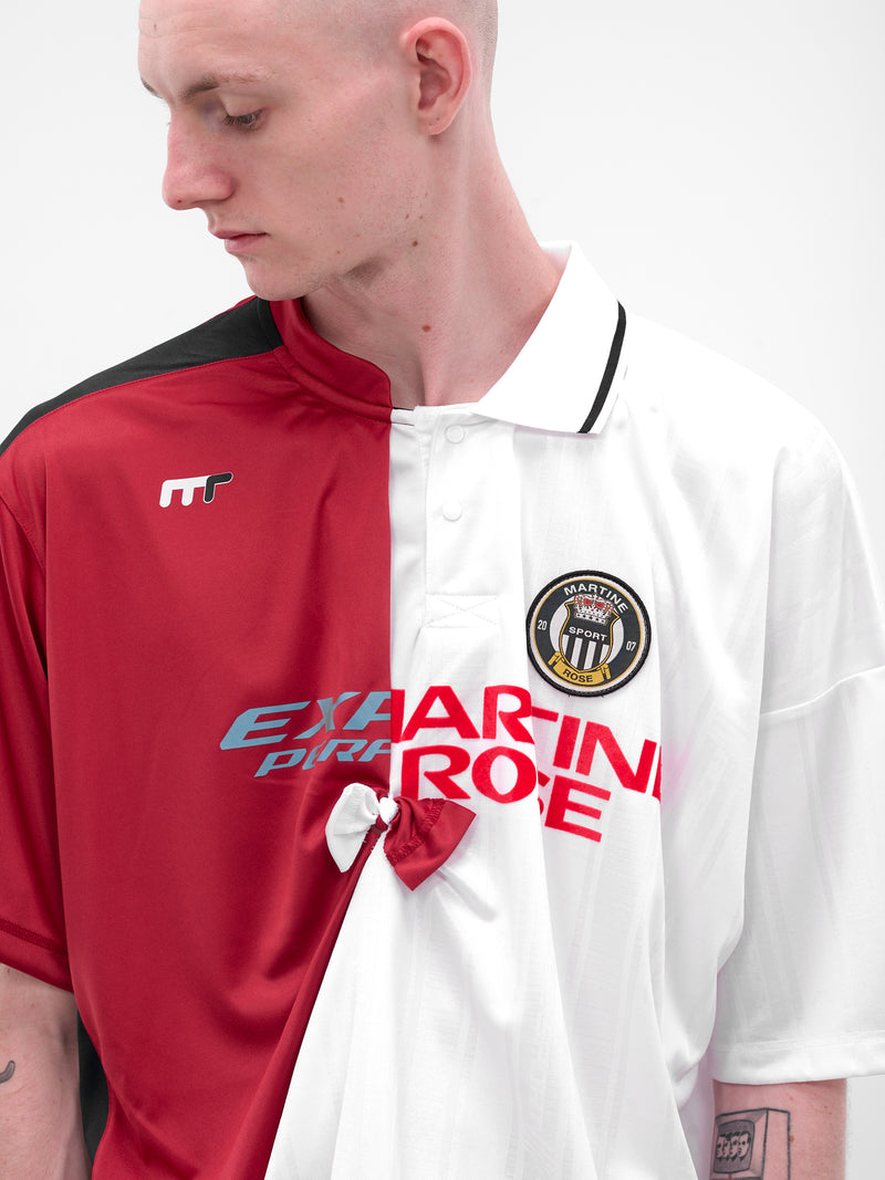 White Reconstructed Football Jersey (189JT14053-WHITE)