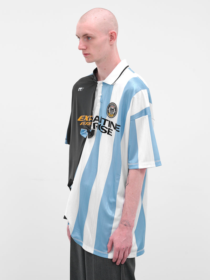 Blue Reconstructed Football Jersey (189JT14531-BLUE)