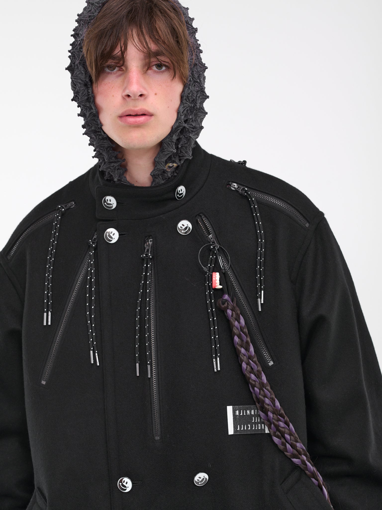 Mulit-Zip Coat (1930-BLACK)