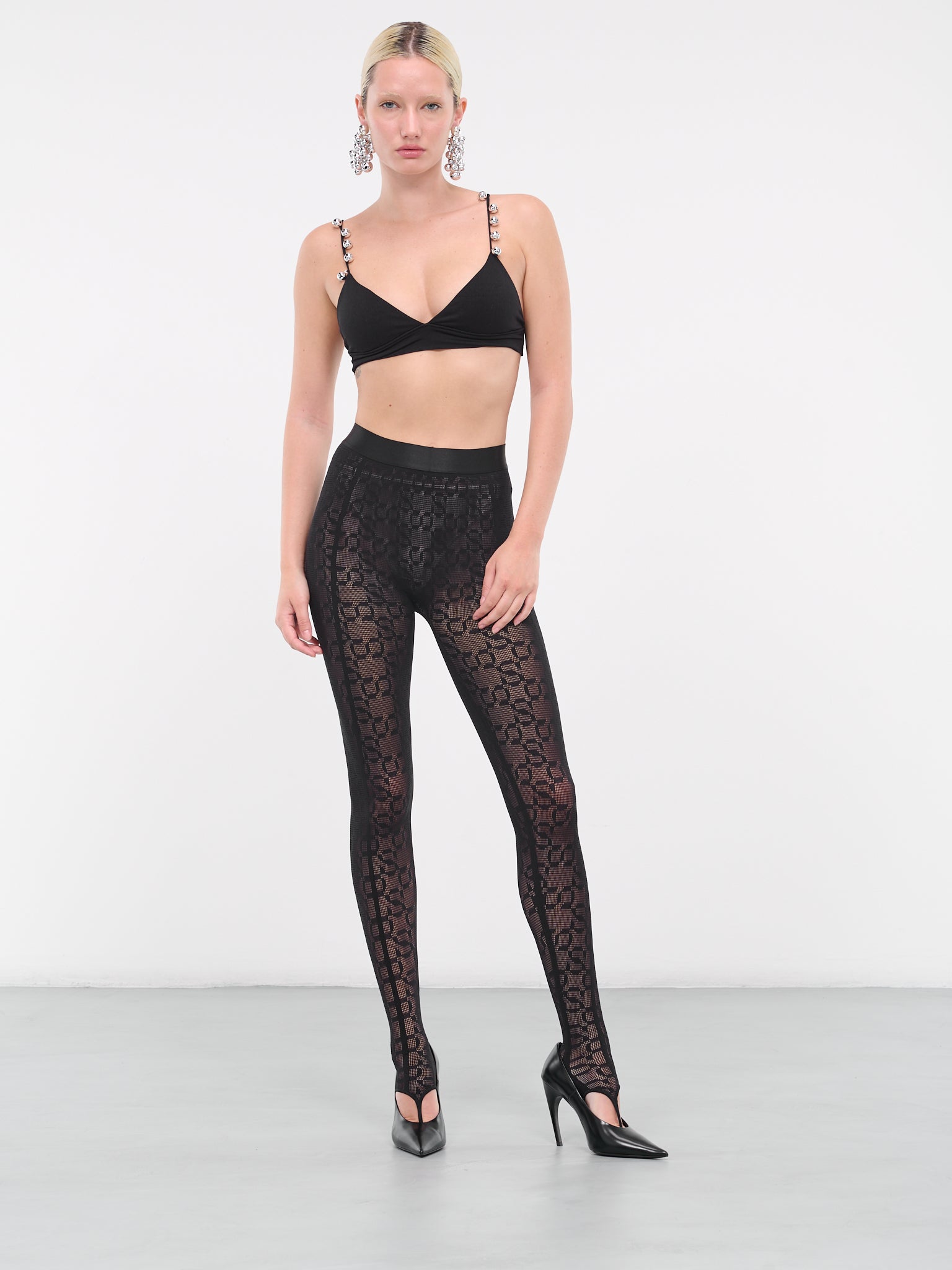 Simkhai Logo Leggings (19434-7005-BLACK)