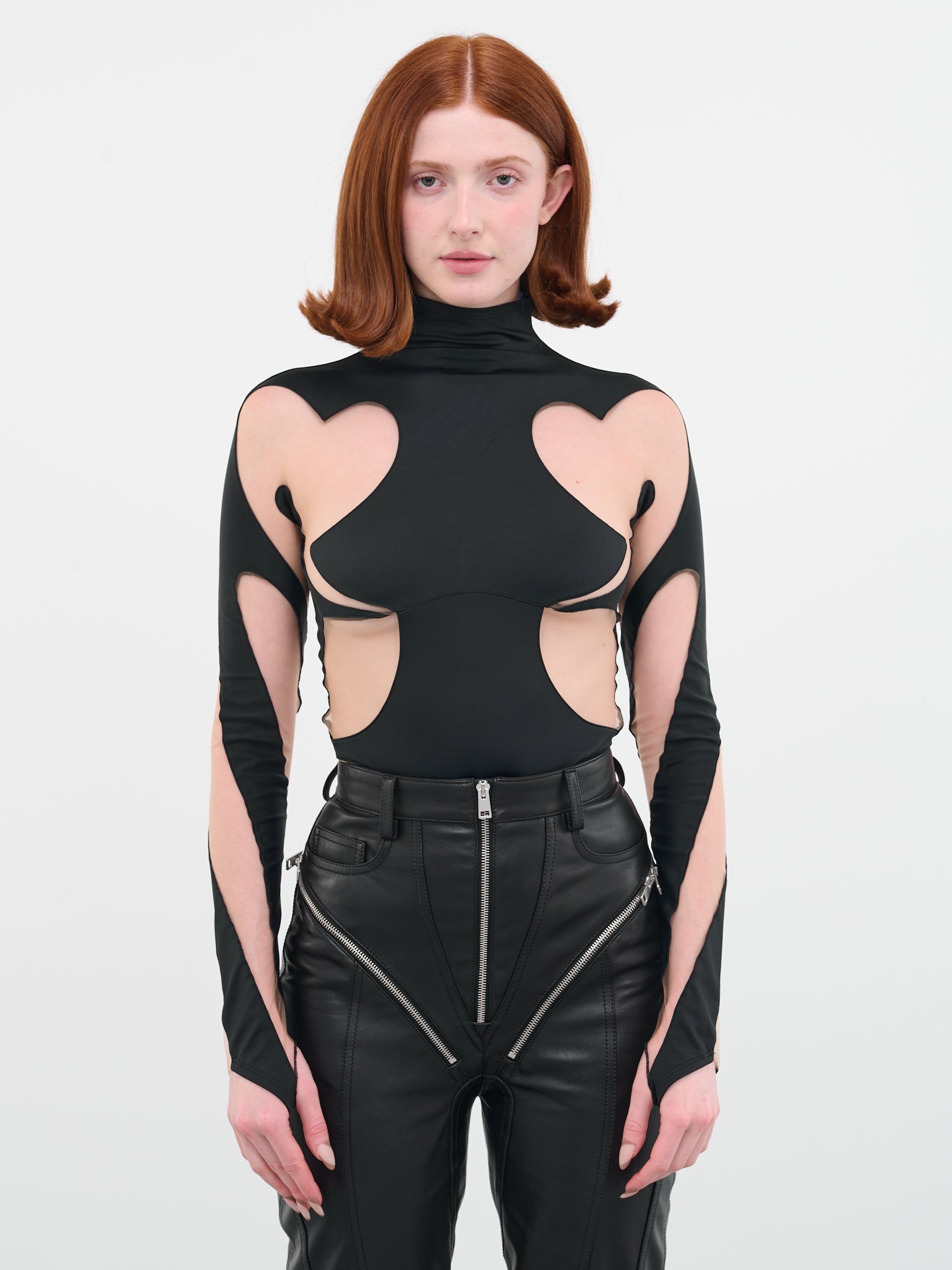 Rodeo Bodysuit (1B00190842-19991-BLACK-NUDE-1)