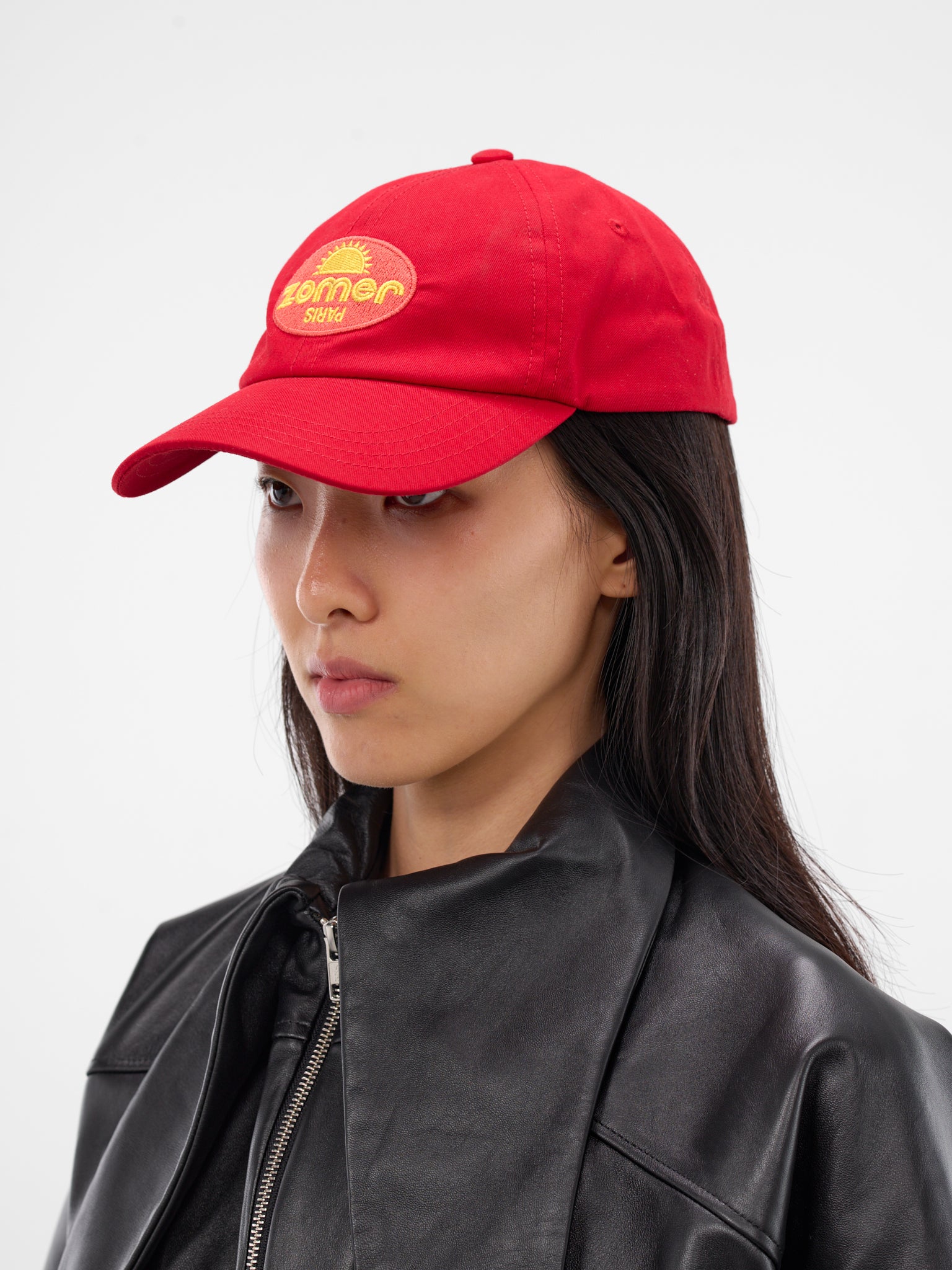 Red Vorte Embroidered Logo Cap (1CAP-VORTE-DEEP-RED)