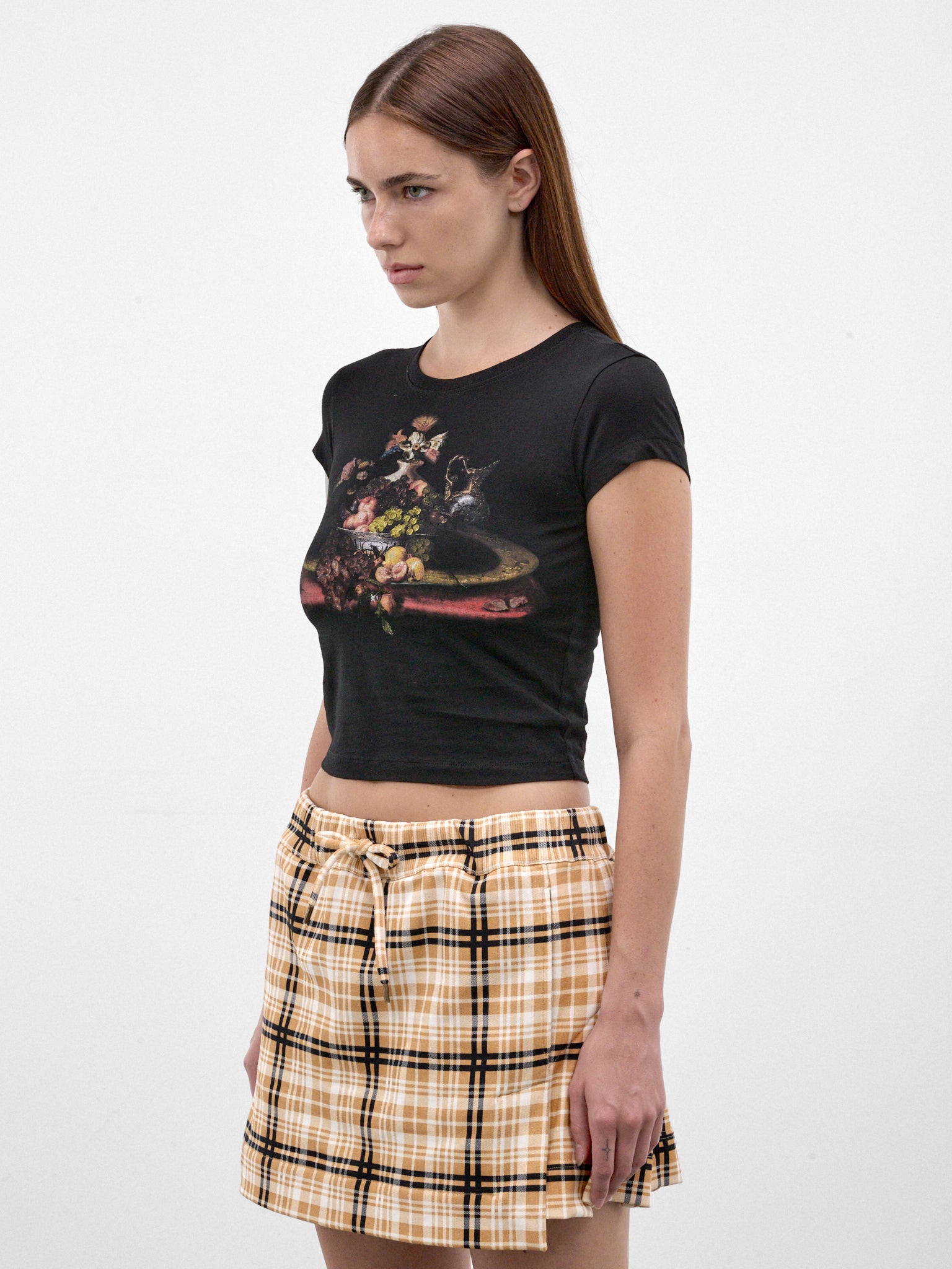 Black Fruit Orb Graphic Tee (1G01001H-J00BL-BLACK)