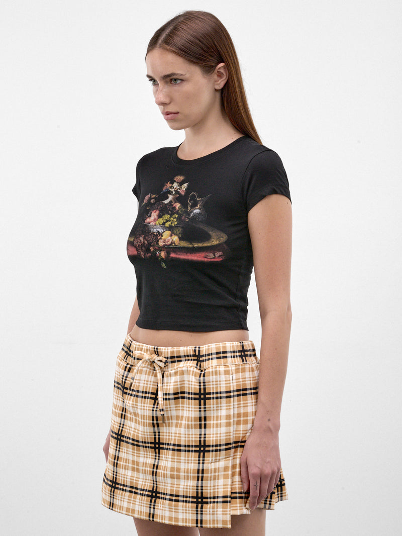 Black Fruit Orb Graphic Tee (1G01001H-J00BL-BLACK)