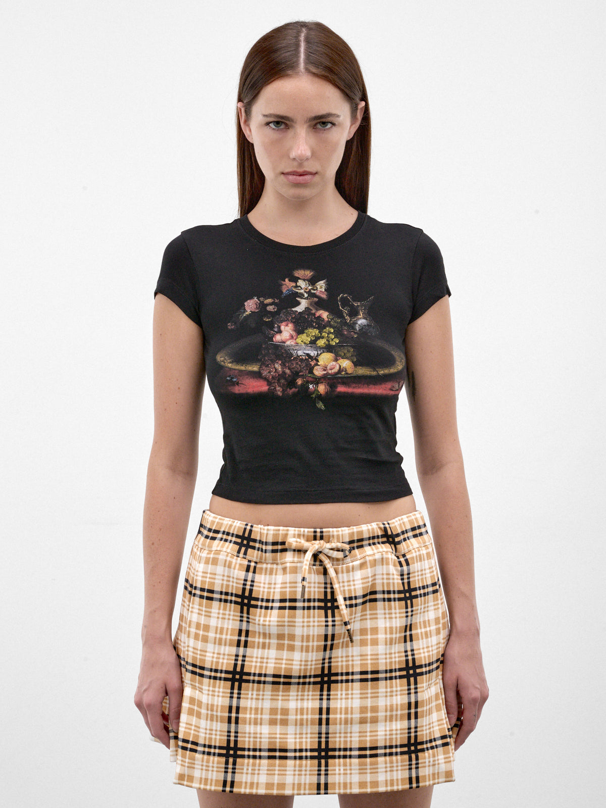 Black Fruit Orb Graphic Tee (1G01001H-J00BL-BLACK)