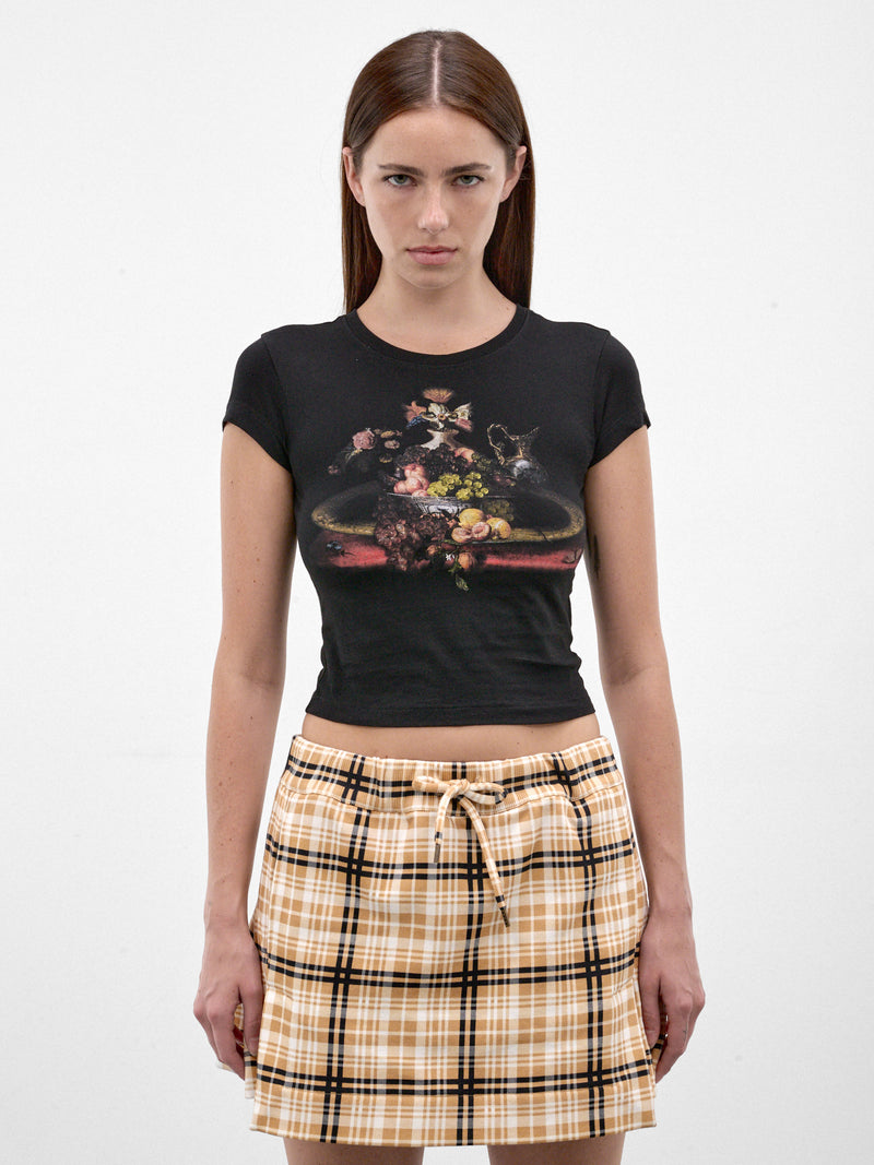 Black Fruit Orb Graphic Tee (1G01001H-J00BL-BLACK)