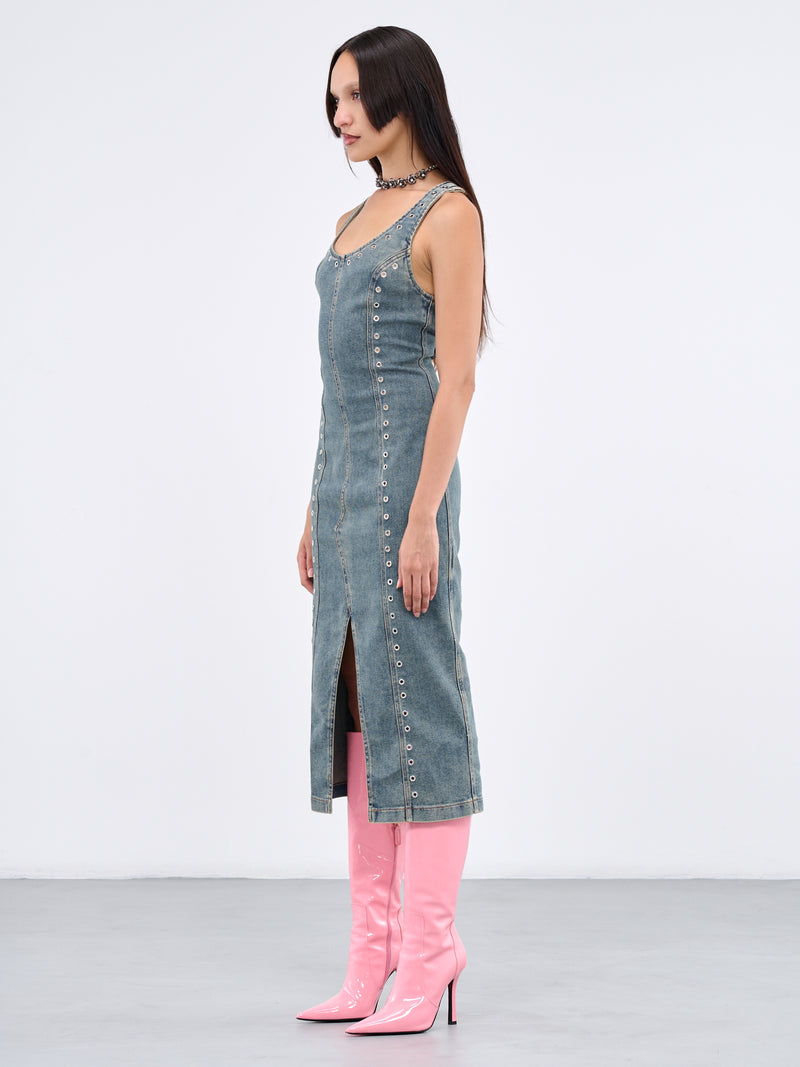 BLUMARINE Jean Dress | H.Lorenzo - side