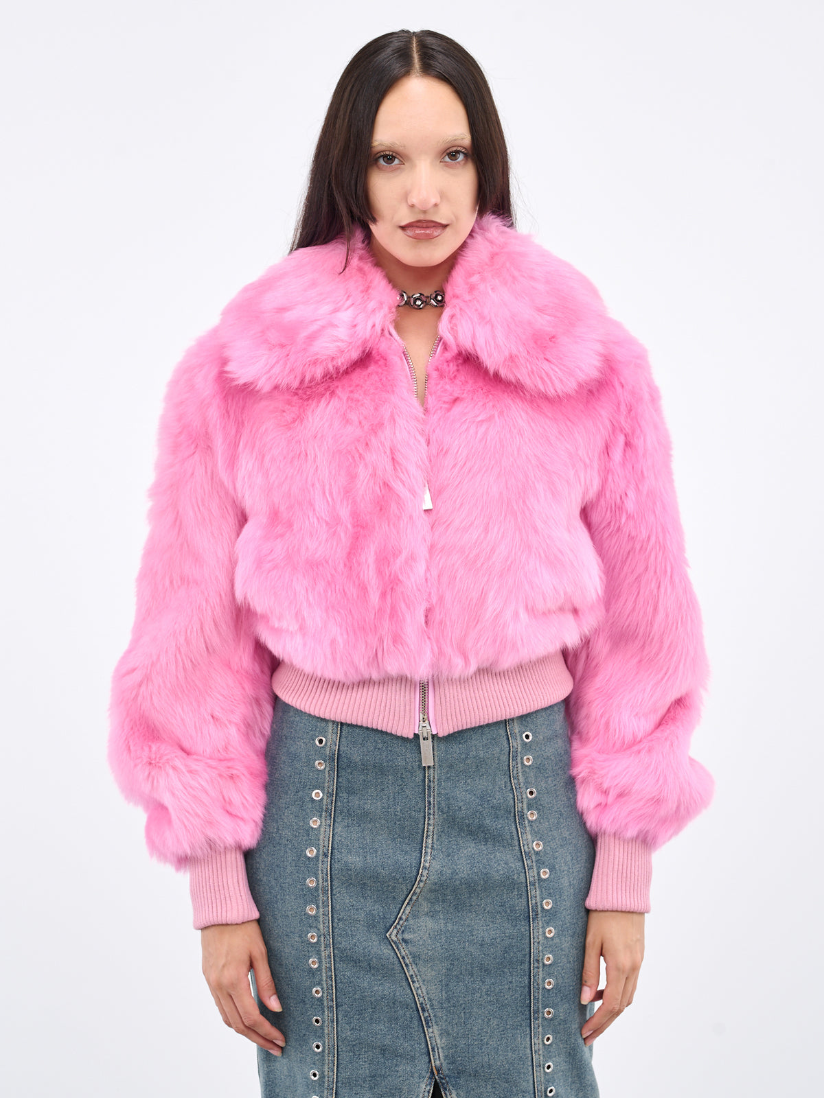 BLUMARINE Bomber Jacket | H.Lorenzo - front