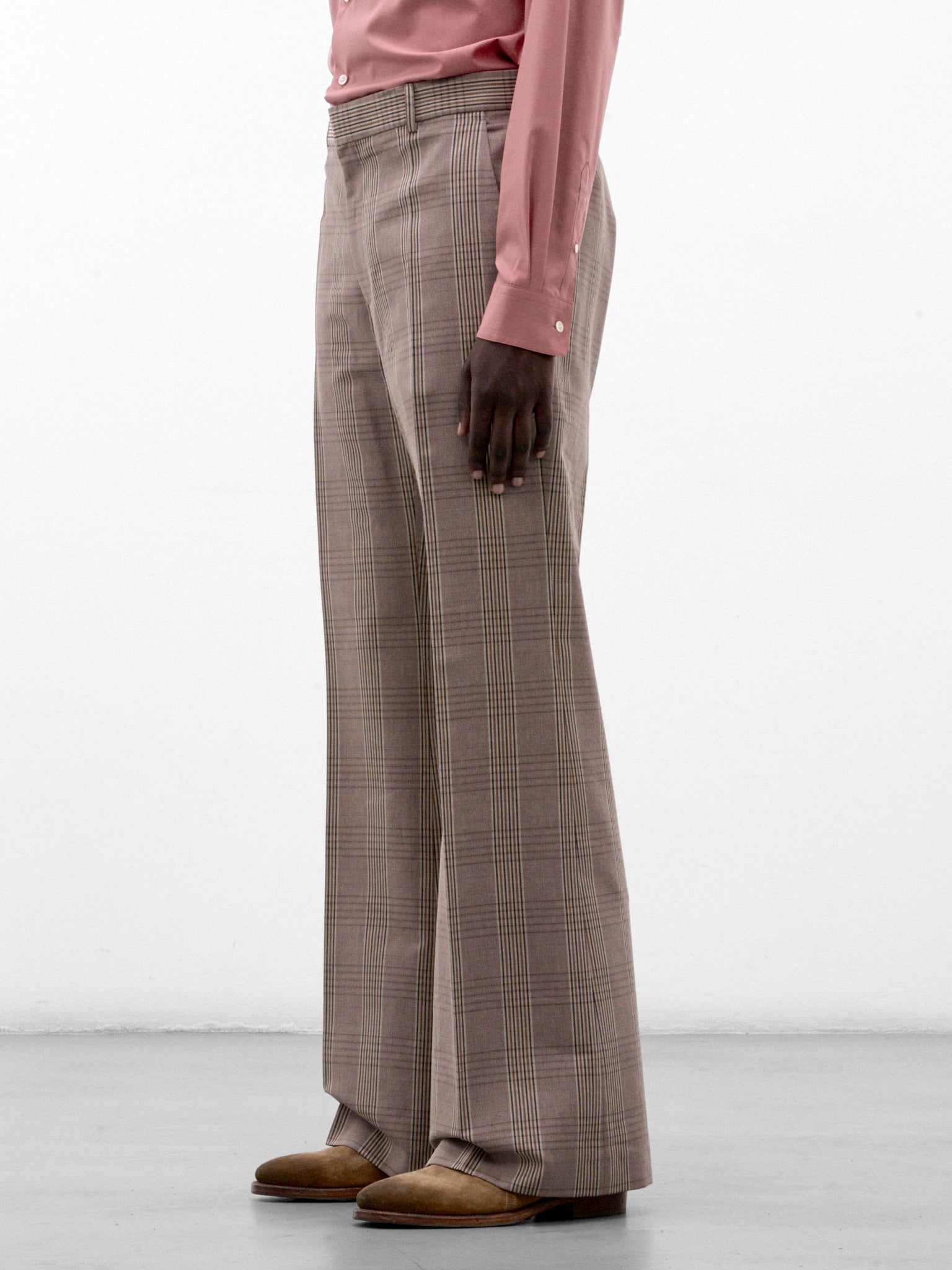 Brown Plaid Elephant Trousers (2003-ELEPHANT-CC7-BROWN)