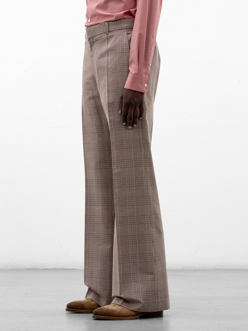Brown Plaid Elephant Trousers (2003-ELEPHANT-CC7-BROWN)