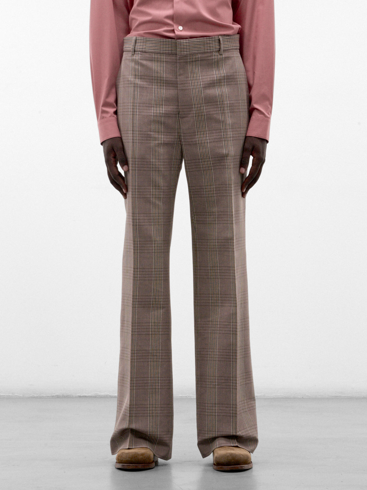 Brown Plaid Elephant Trousers (2003-ELEPHANT-CC7-BROWN)