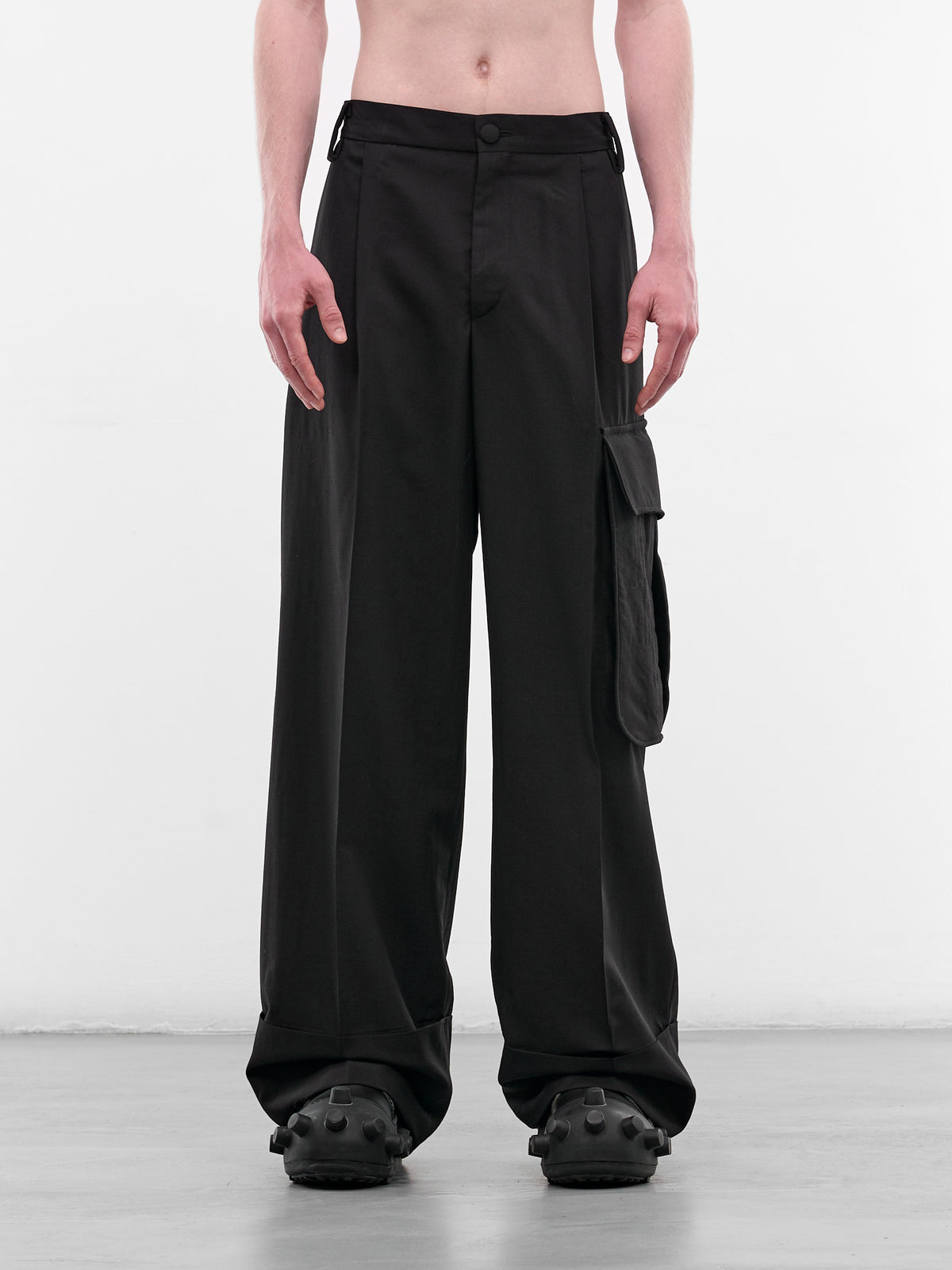 Black Cargo Major Pants (2006-CC24-BLACK)
