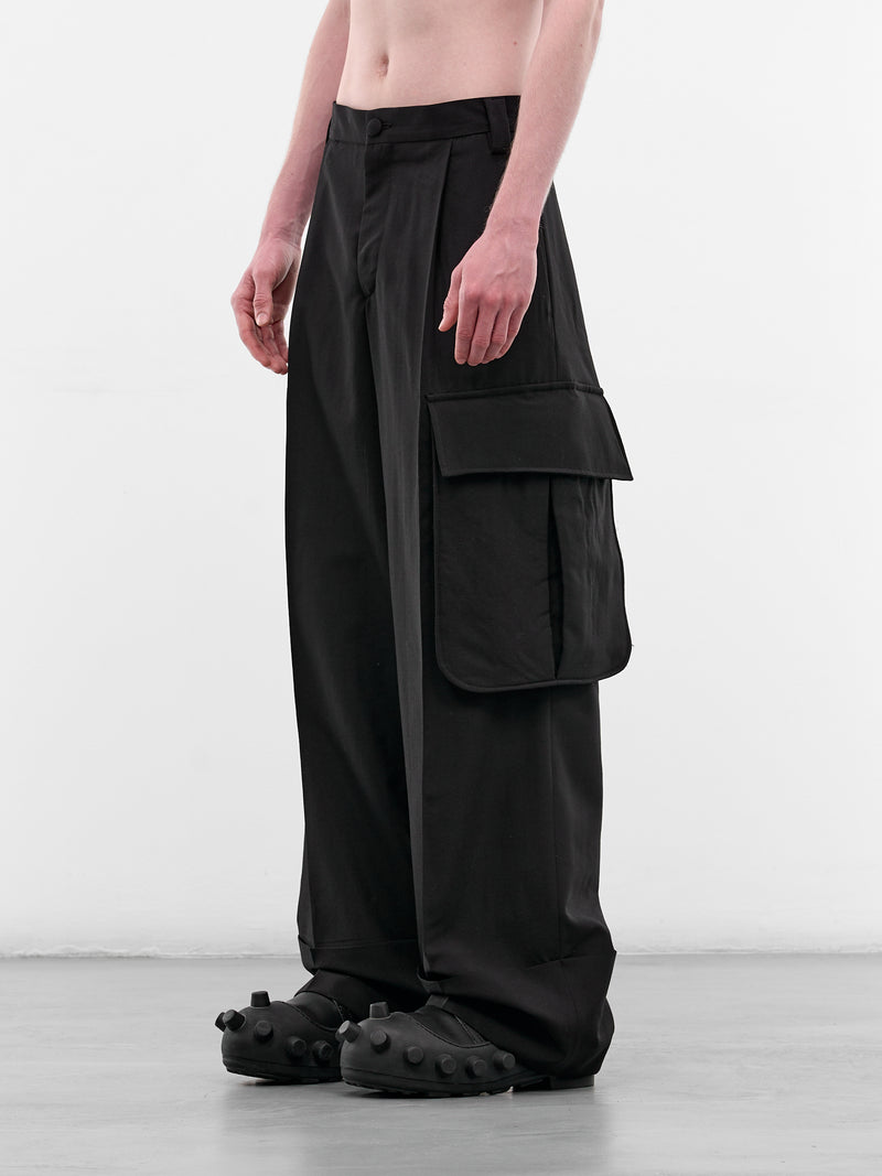 Black Cargo Major Pants (2006-CC24-BLACK)