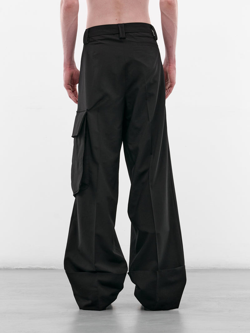 Black Cargo Major Pants (2006-CC24-BLACK)