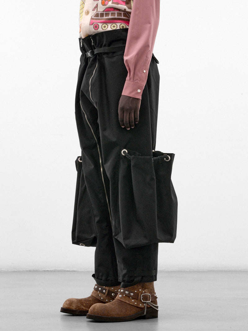 Black Cargo Power Pants (2007-POWER-CC8-BLACK)