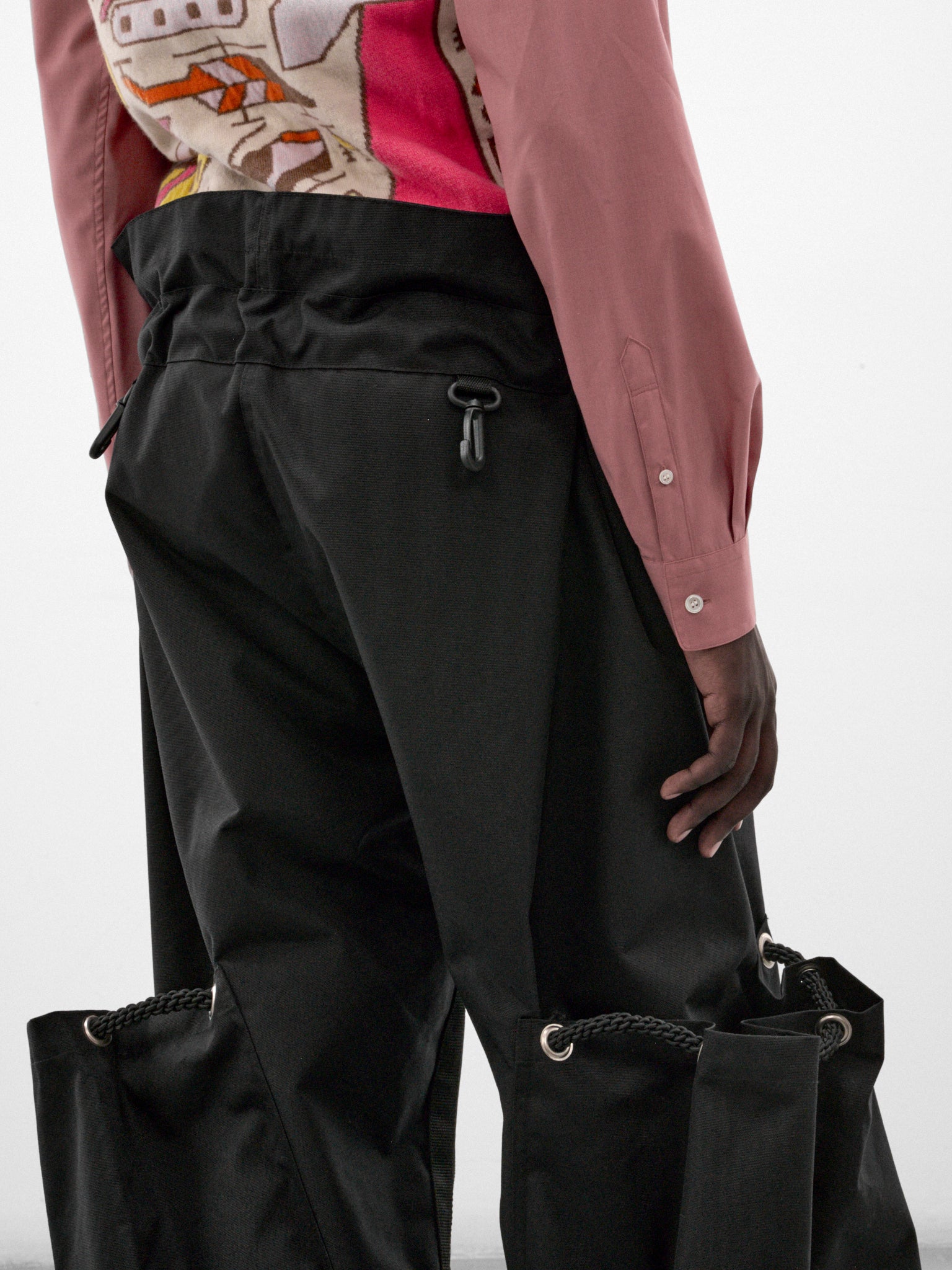 Black Cargo Power Pants (2007-POWER-CC8-BLACK)